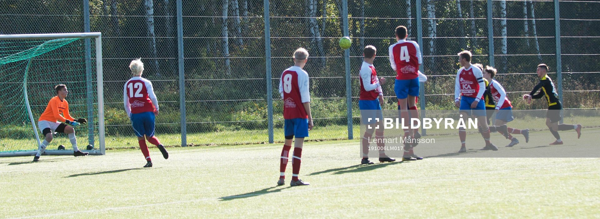 i matchen för pojkar födda 2003 mellan IFK Hässleholm