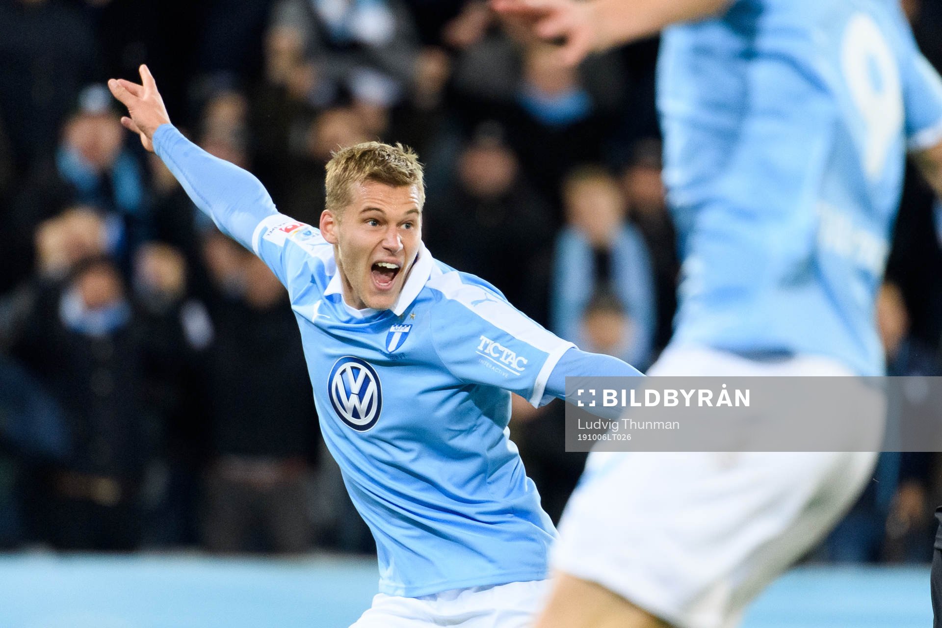 Malmö FFs Felix Beijmo jublar