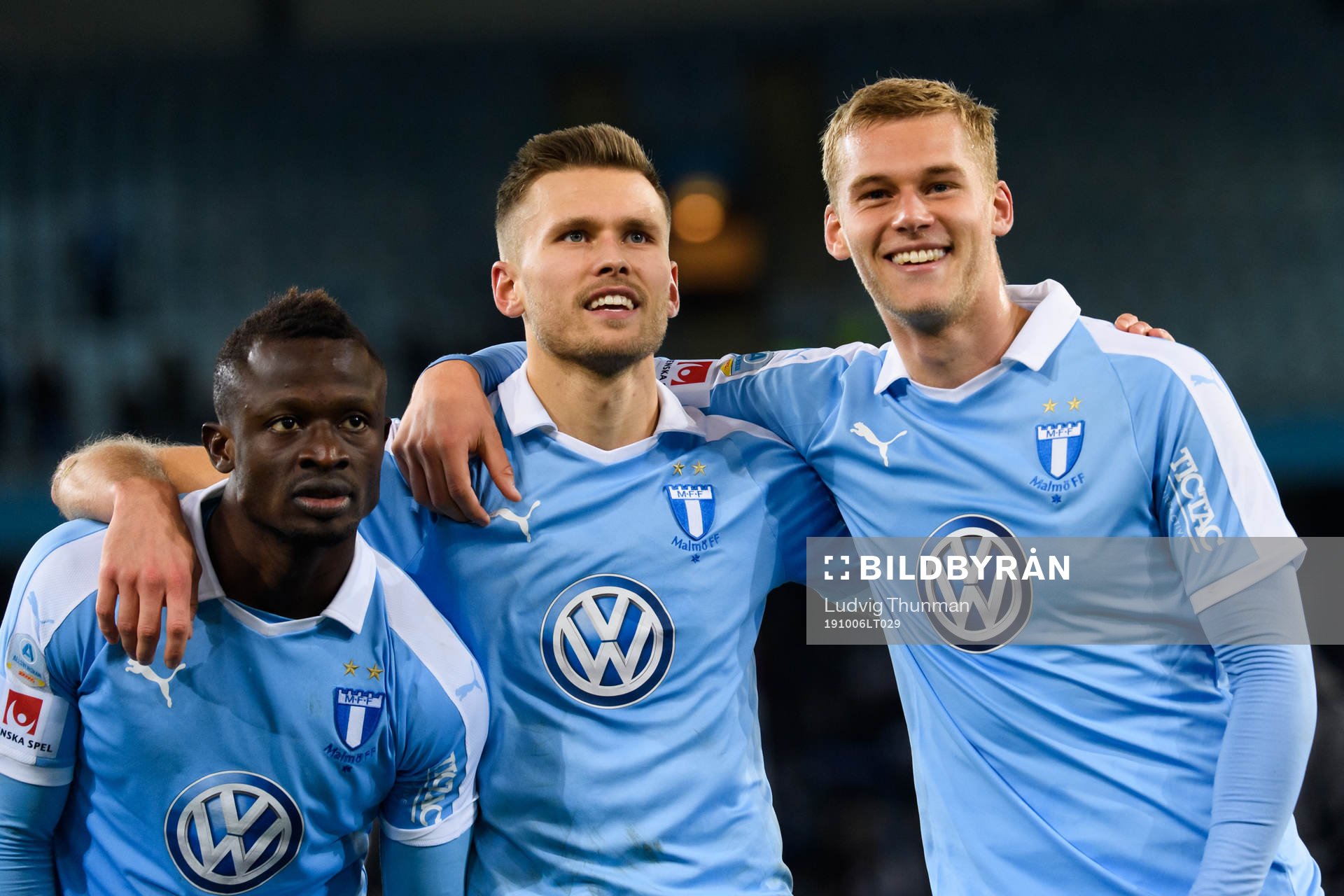 Malmö FFs Bonke Innocent, Arnór Traustason Felix Beijmo