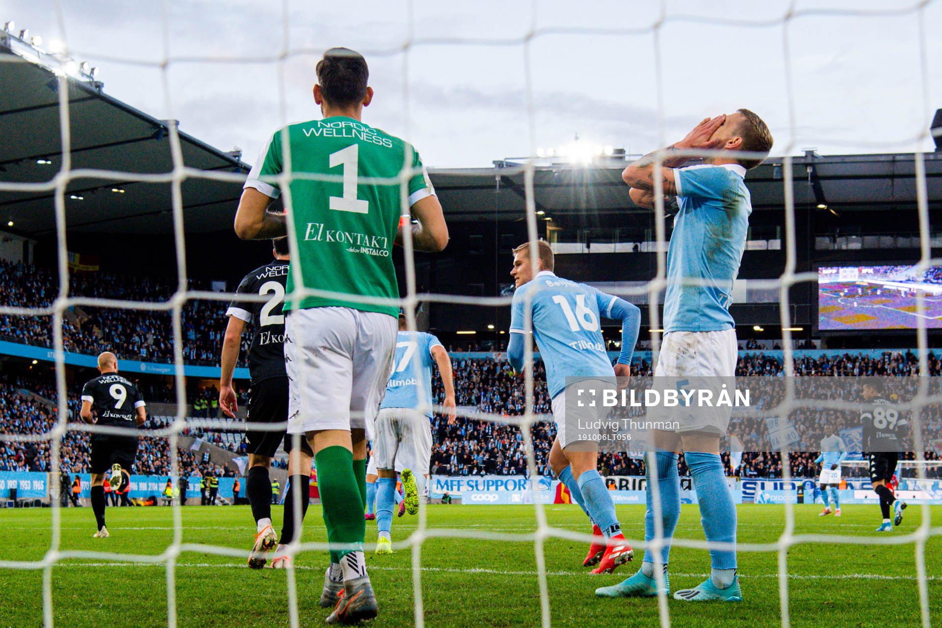 Malmö FFs Sören Rieks deppar
