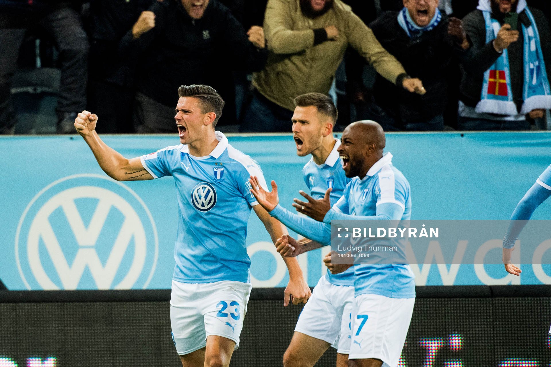 Malmö FFs Marcus Antonsson, Arnór Traustason och Fouad