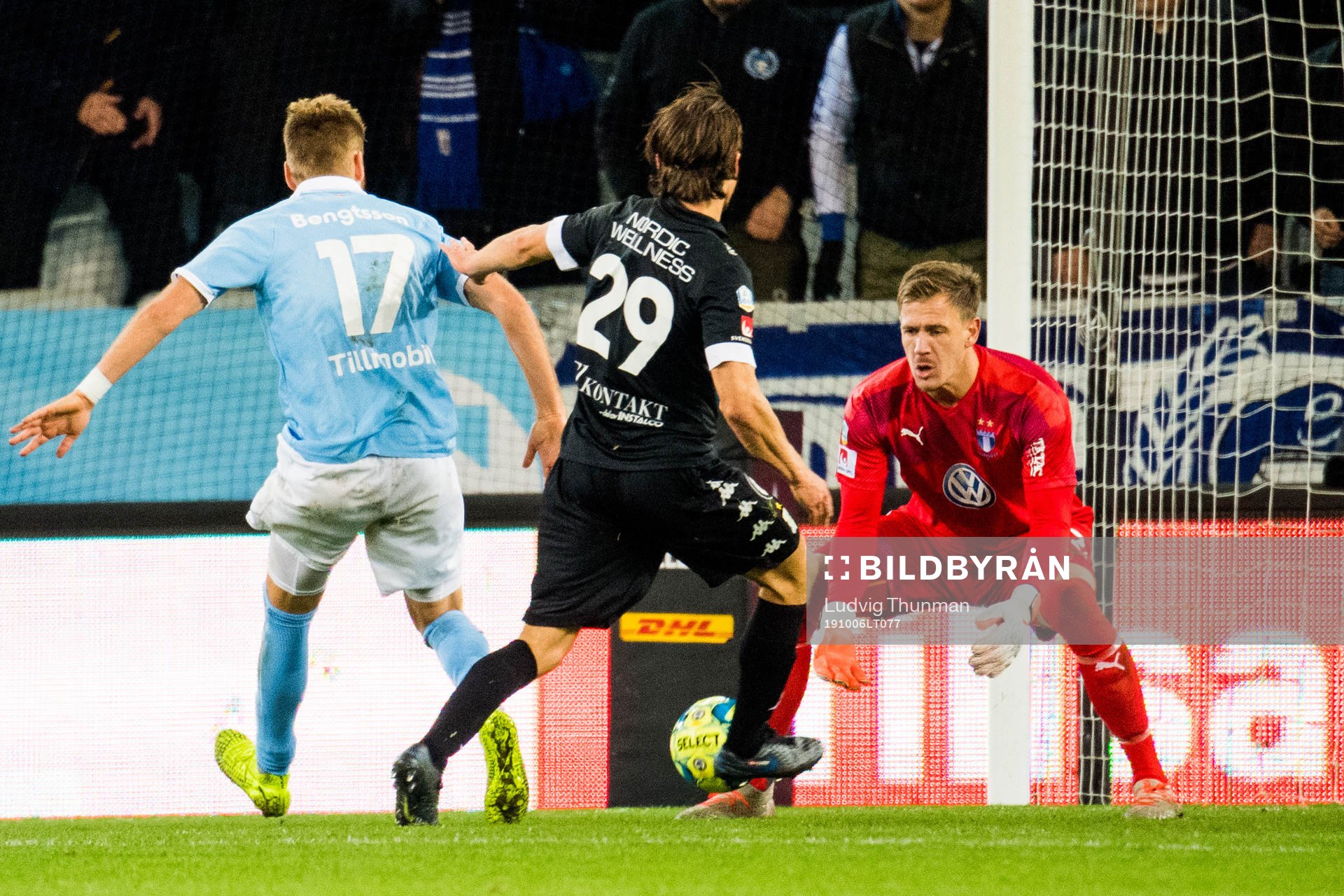 Malmö FFs Rasmus Bengtsson och Johan Dahlin samt IFK