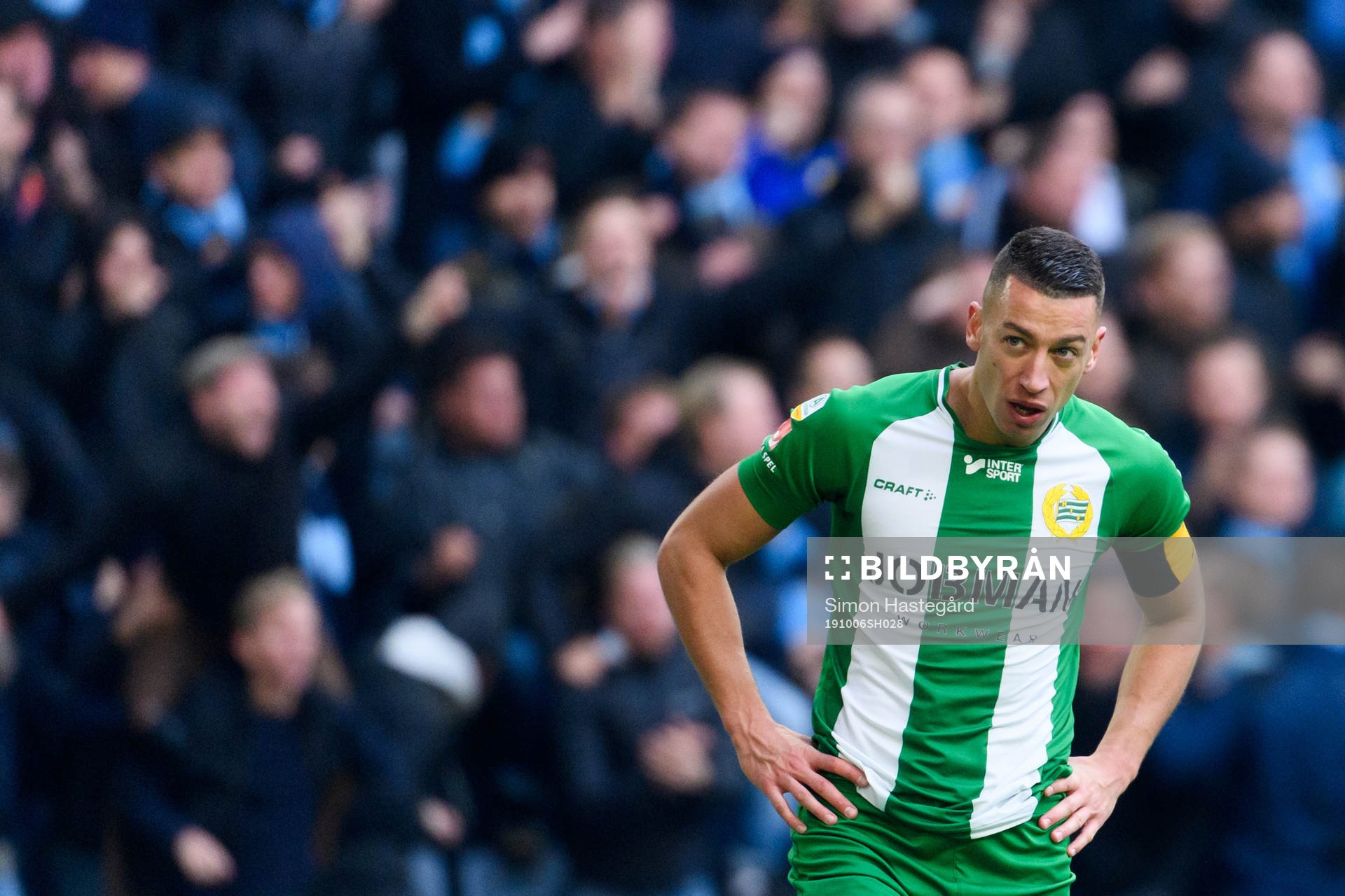 Hammarbys Nikola Djurdjic deppar