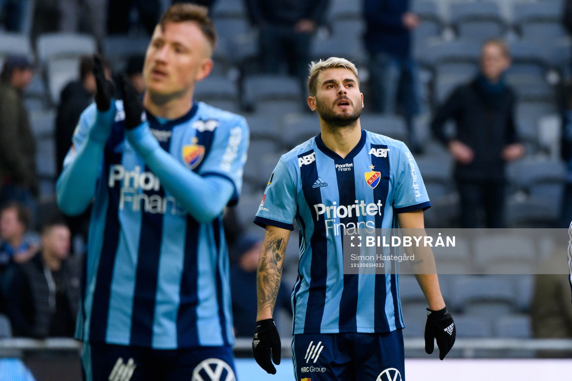 Djurgårdens Astrit Ajdarevic deppar