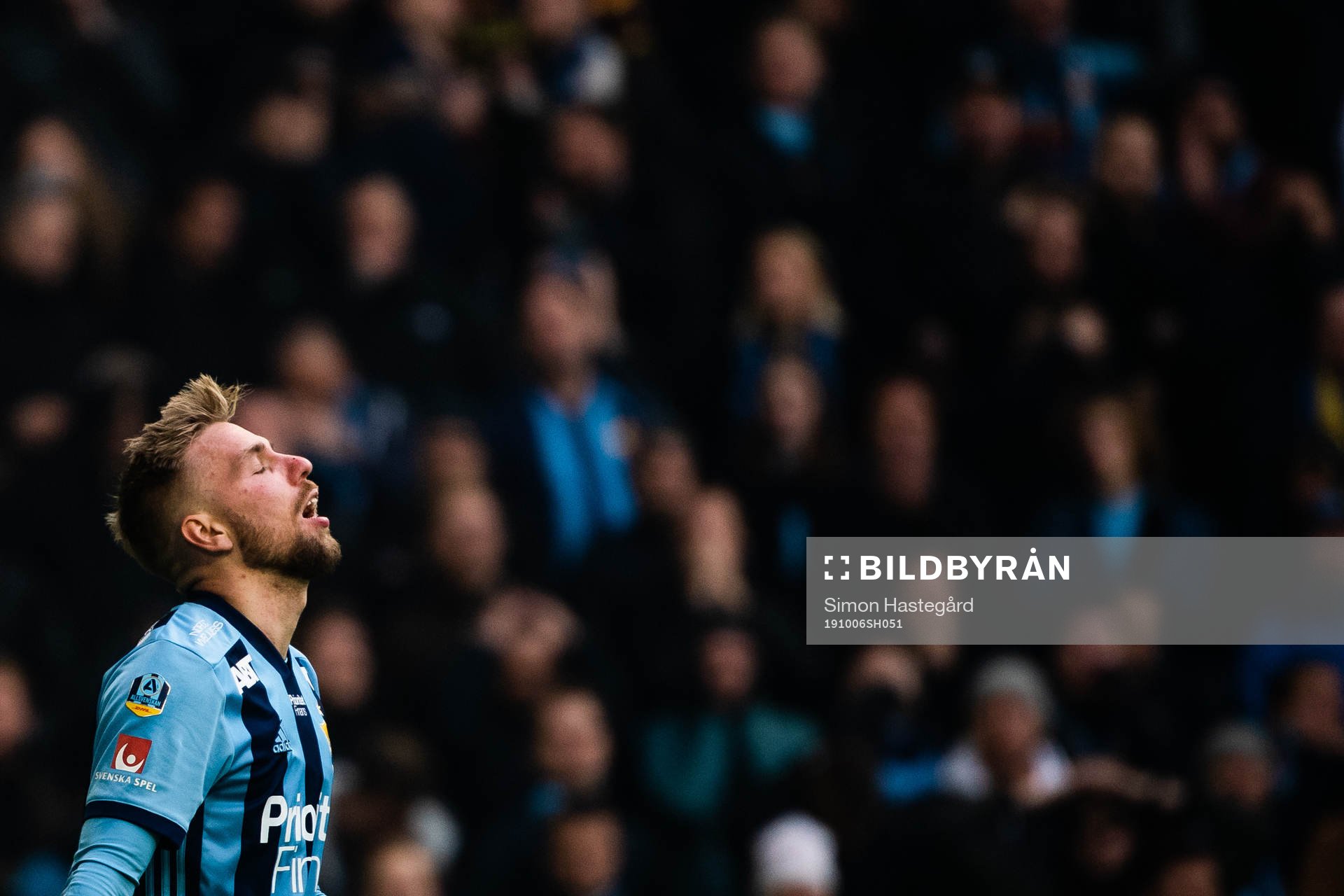 Djurgårdens Jonathan Ring deppar