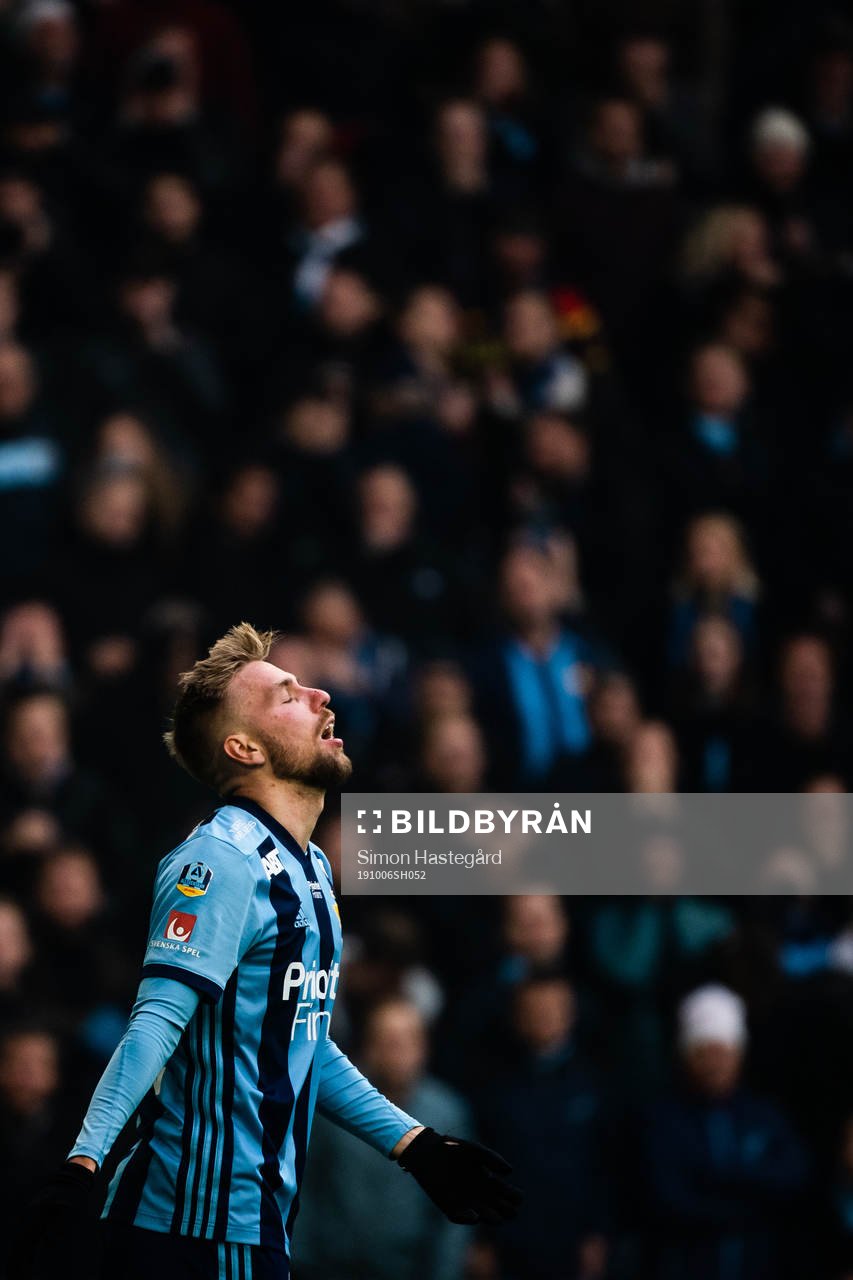 Djurgårdens Jonathan Ring deppar