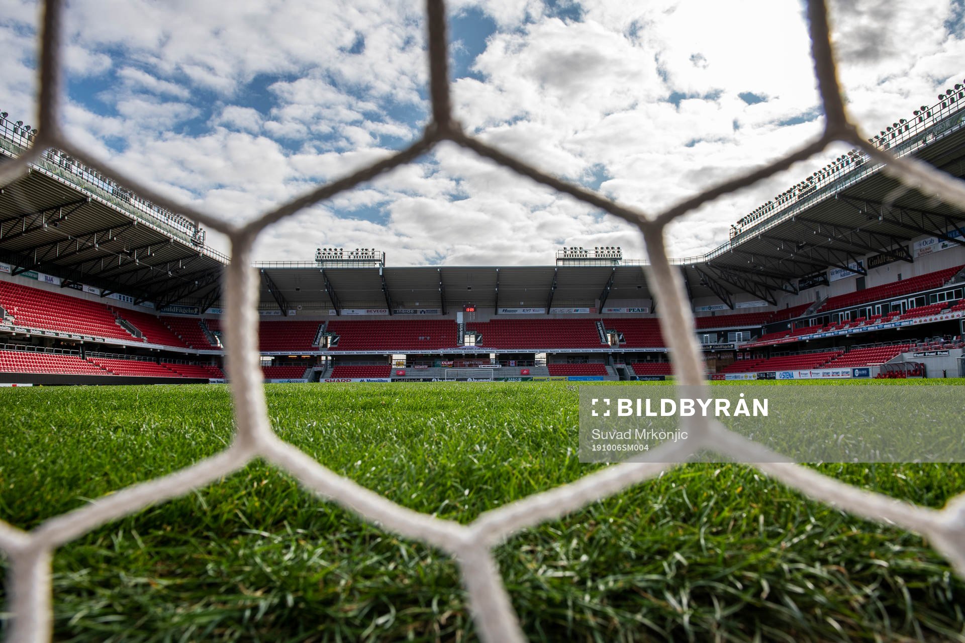 Generell vy över Guldfågeln Arena inför fotbollsmatchen i Allsvenskan mellan Kalmar och AFC Eskilstuna den 6 oktober 2019 i Kalmar.