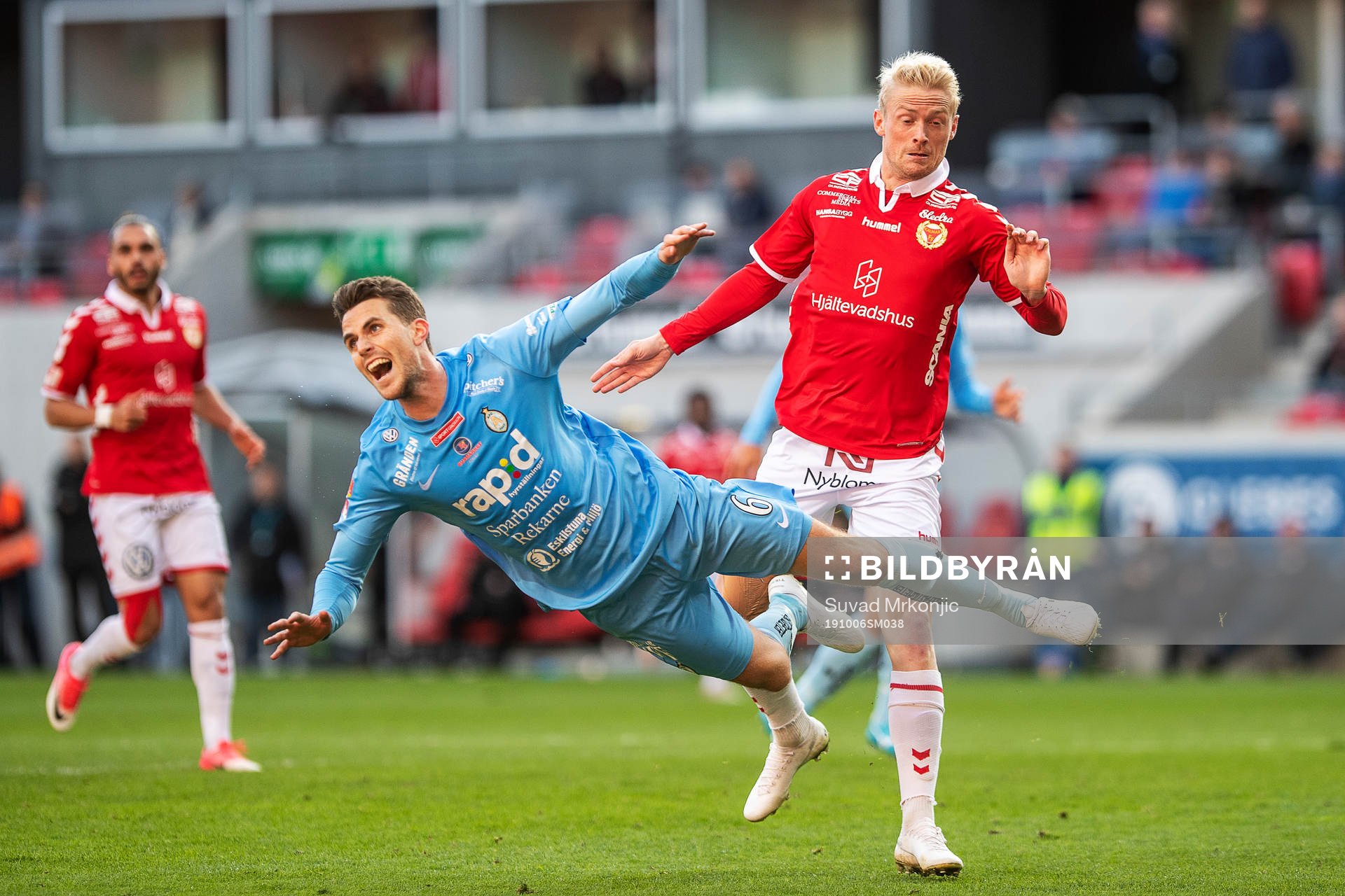 Kalmars Geir Andre Herrem och AFC Eskilstunas Jesper