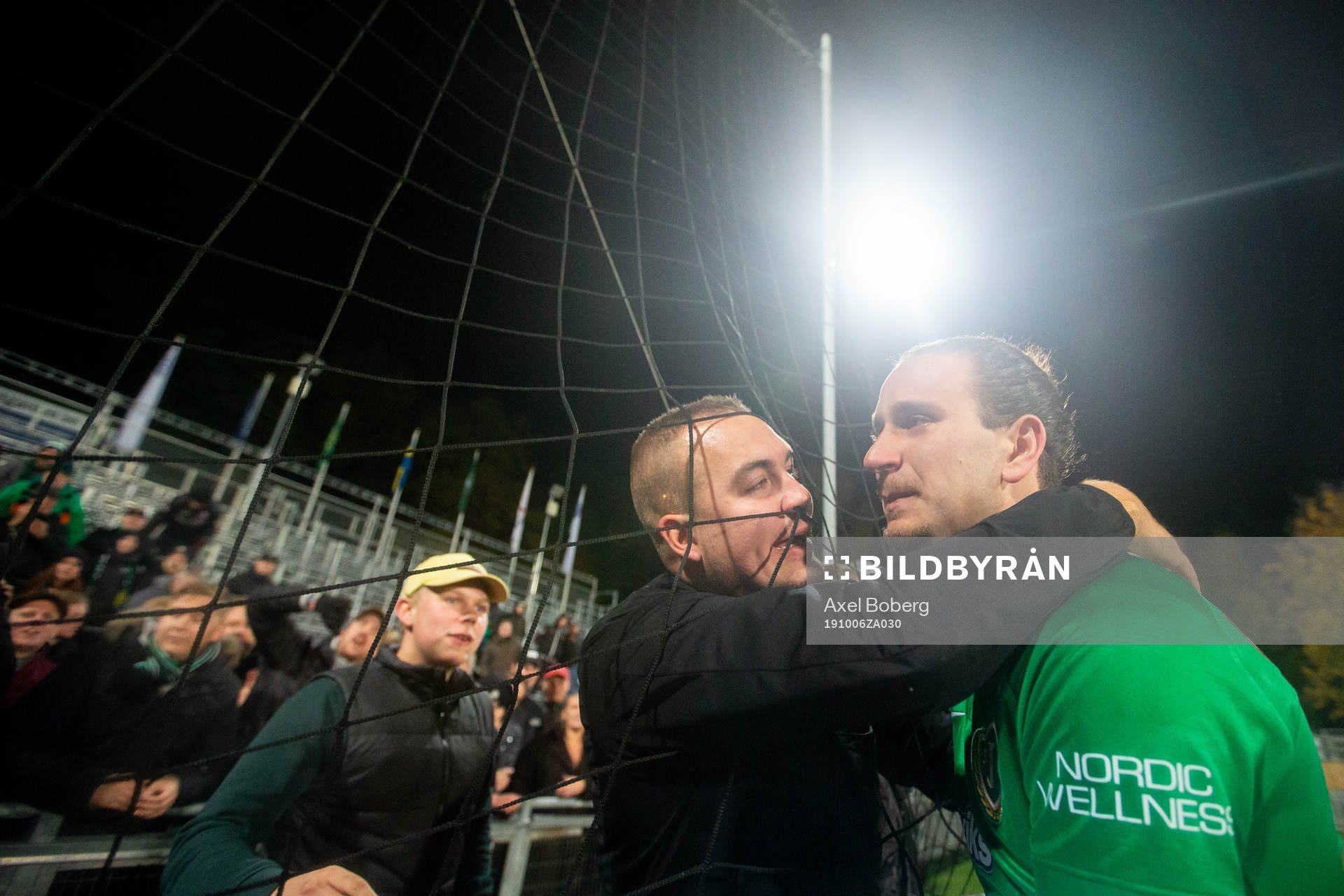 Jönköpings Edin Hamidovic kramar om GAIS supportar