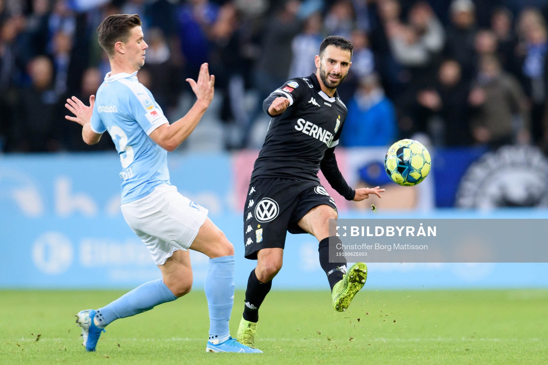 Malmö FFs Marcus Antonsson och IFK Göteborgs André
