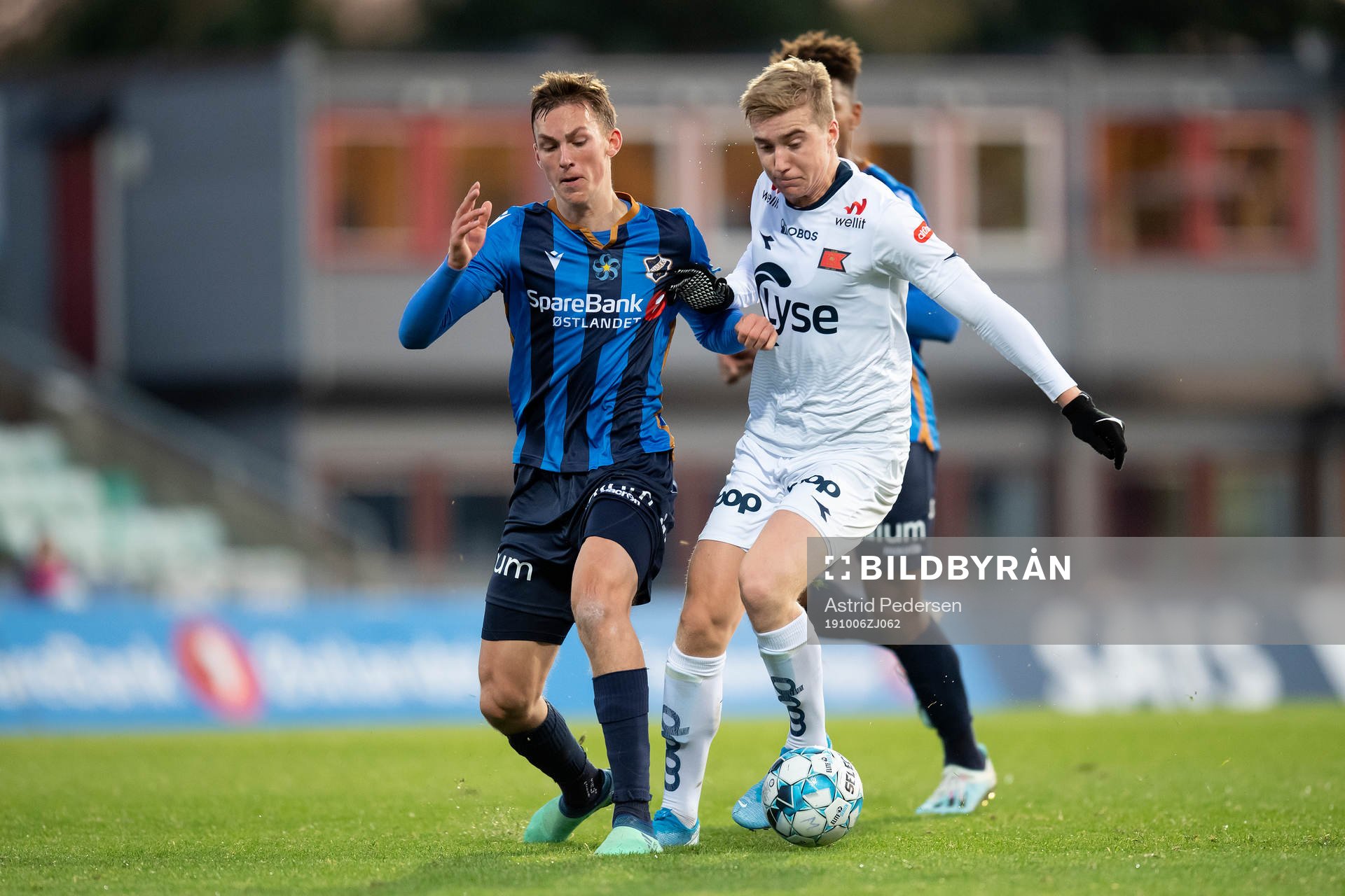 Kristoffer Askildsen of Stabæk and Kristian Thorstvedt of