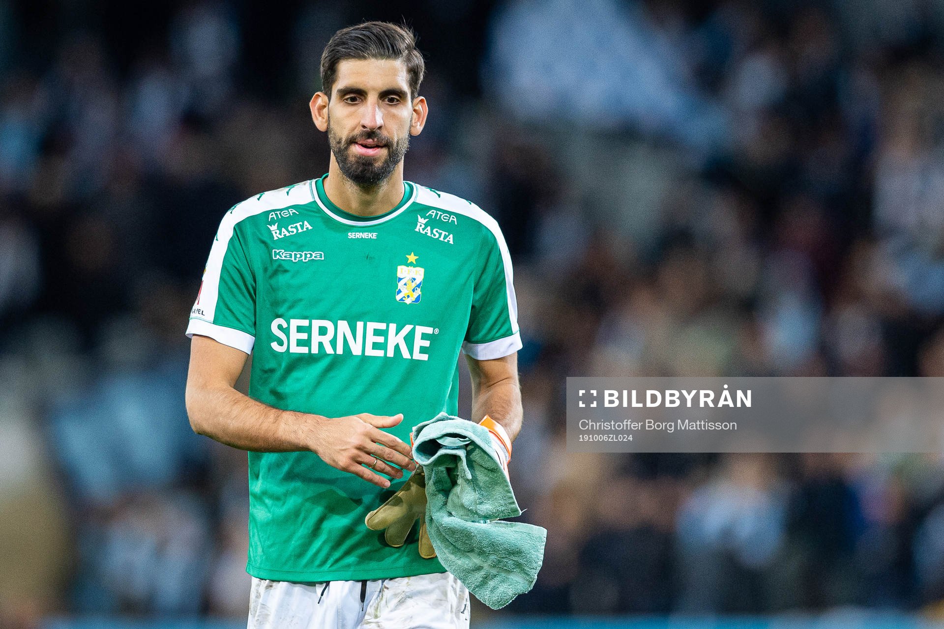 IFK Göteborgs målvakt Ioannis Anestis deppar