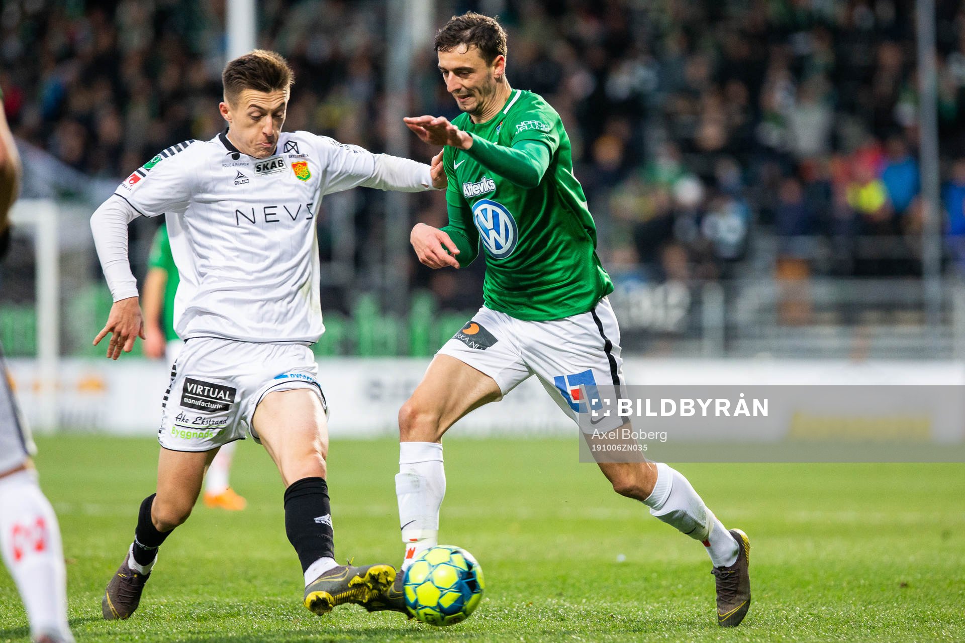 GAIS Leonard Pllana och Jönköpings Jetmir Haliti
