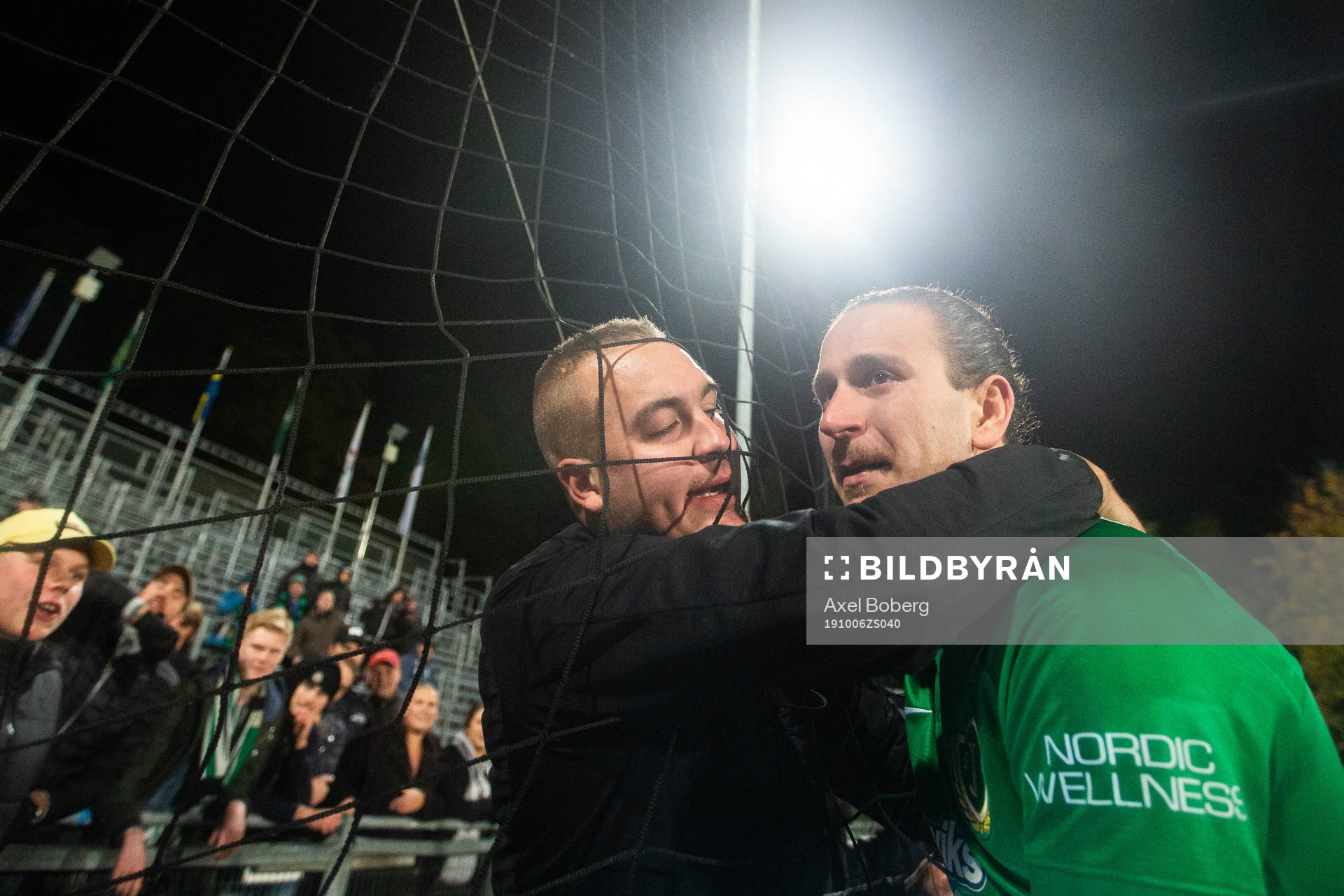 Jönköpings Edin Hamidovic kramar om GAIS supportar