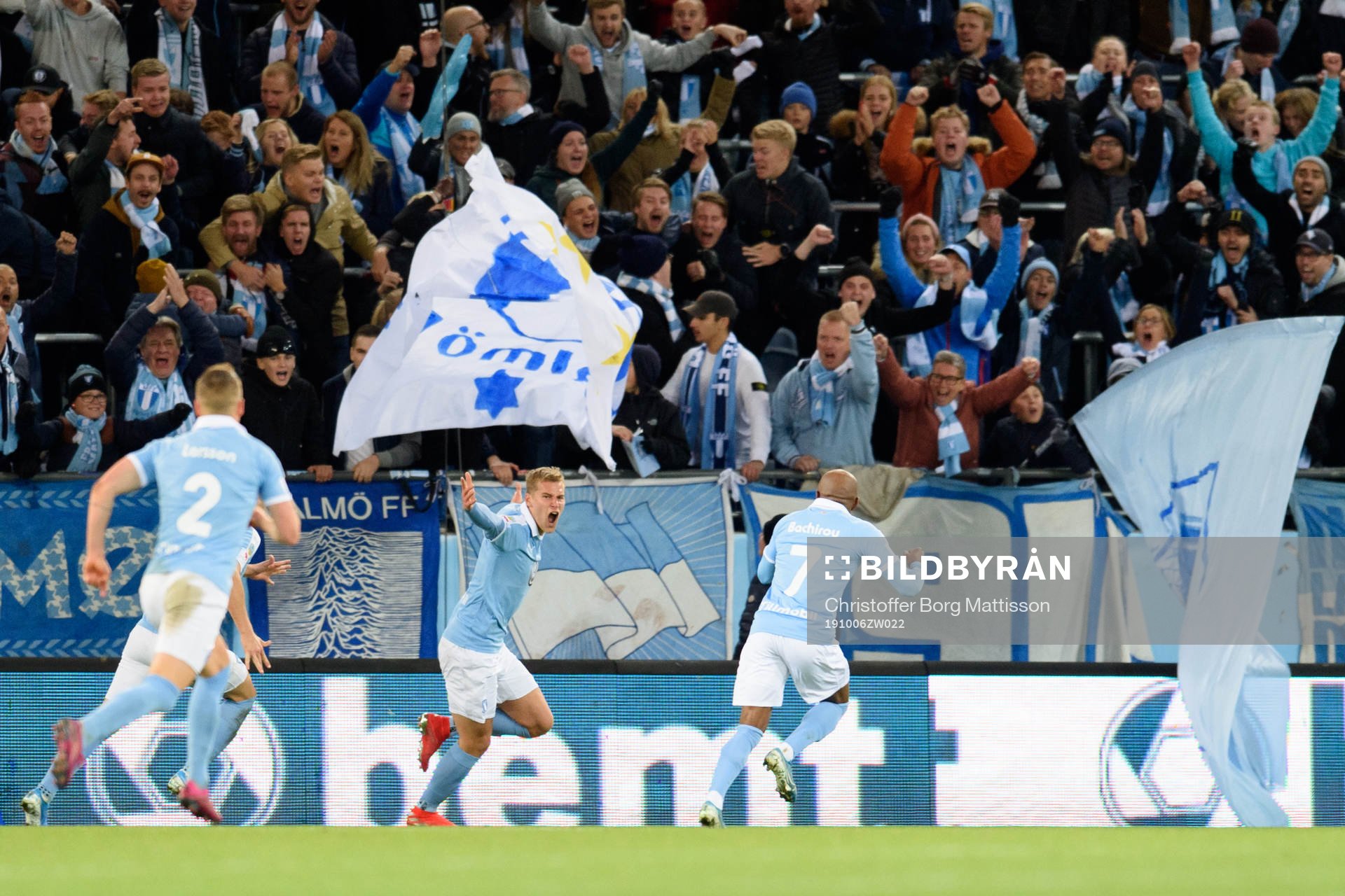 Malmö FFs Felix Beijmo jublar