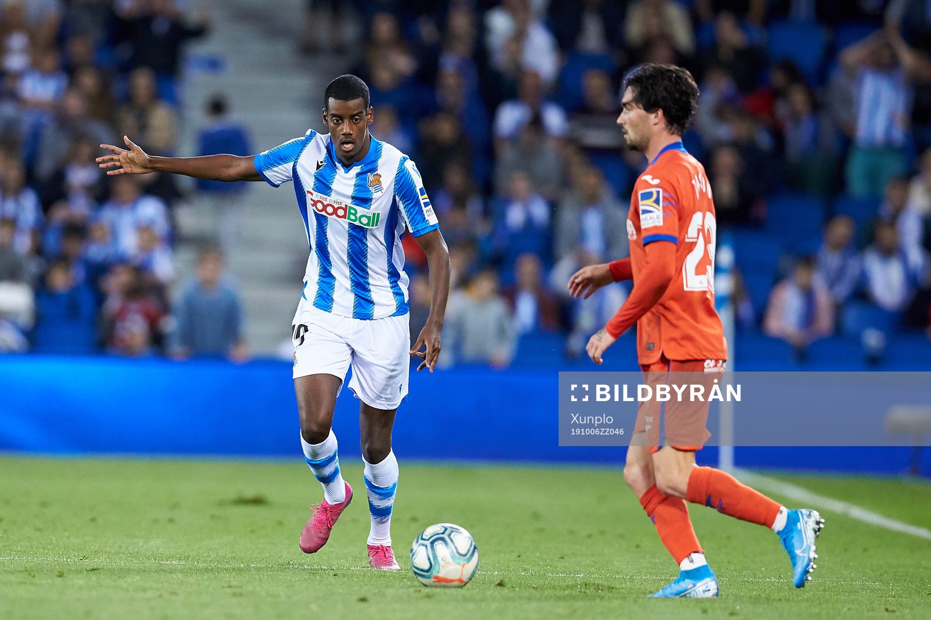 Alexander Isak of Real Sociedad