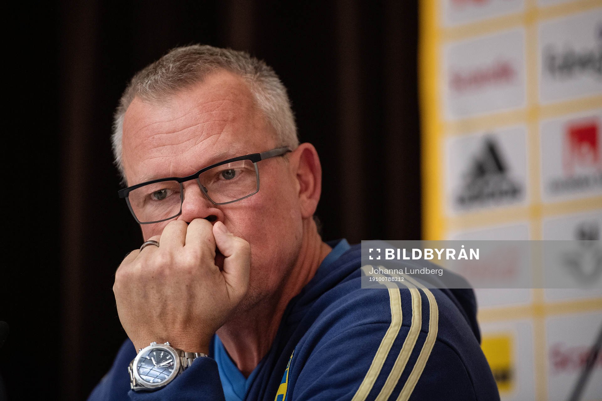 Head coach Janne Andersson of the Swedish national football