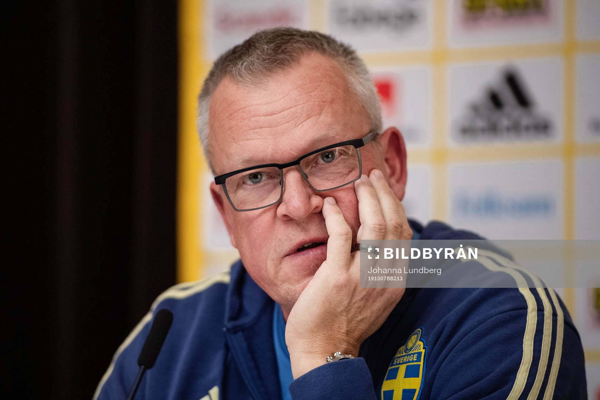 Head coach Janne Andersson of the Swedish national football