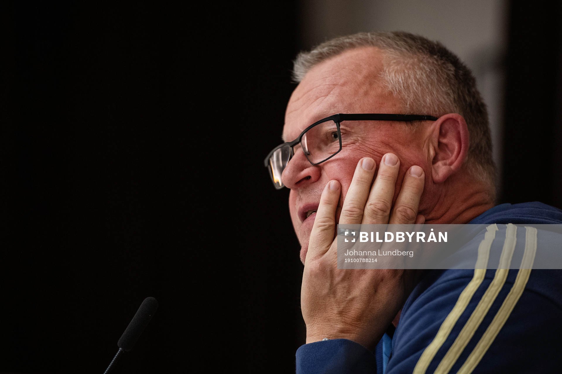 Head coach Janne Andersson of the Swedish national football