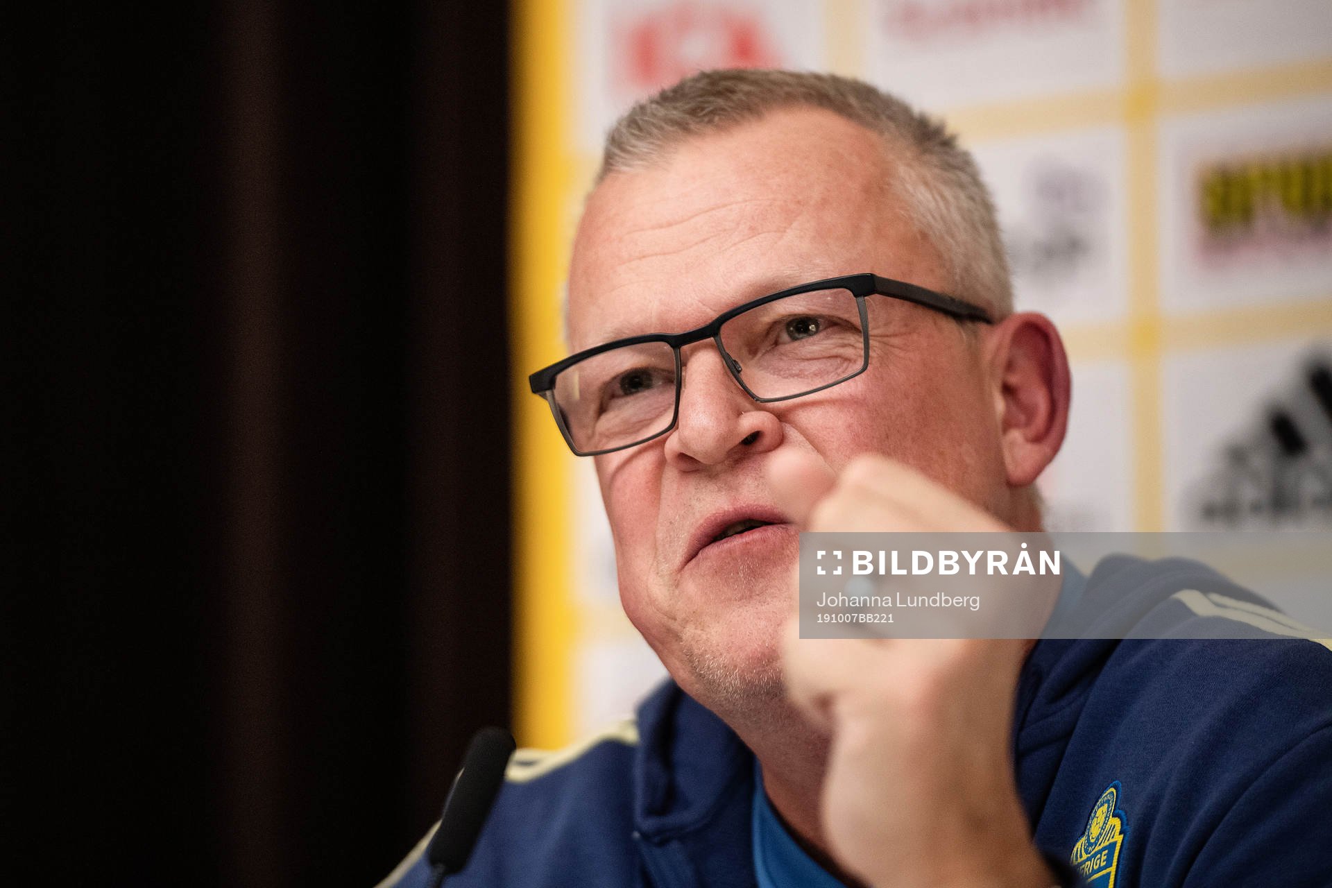 Head coach Janne Andersson of the Swedish national football