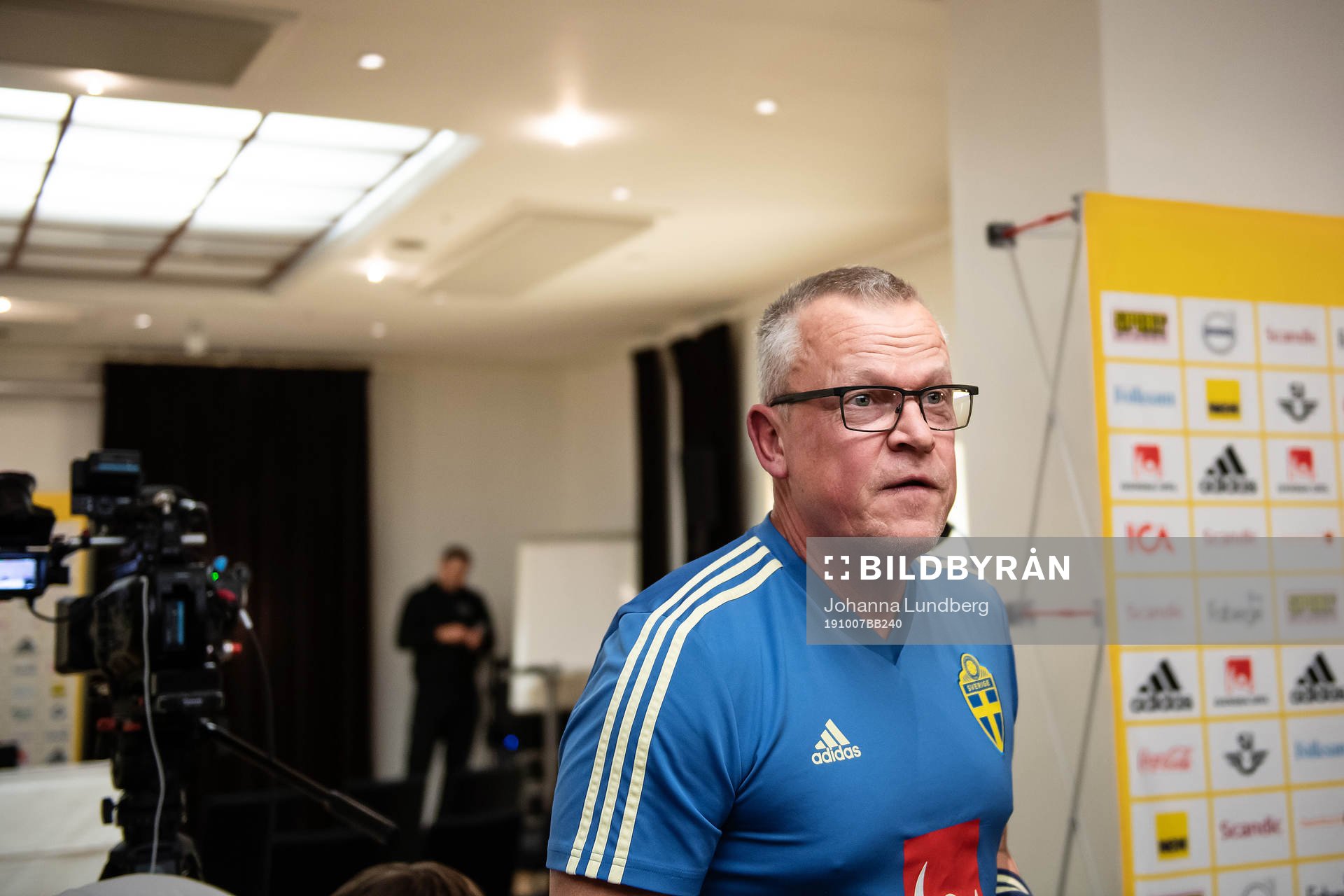 Head coach Janne Andersson of the Swedish national football