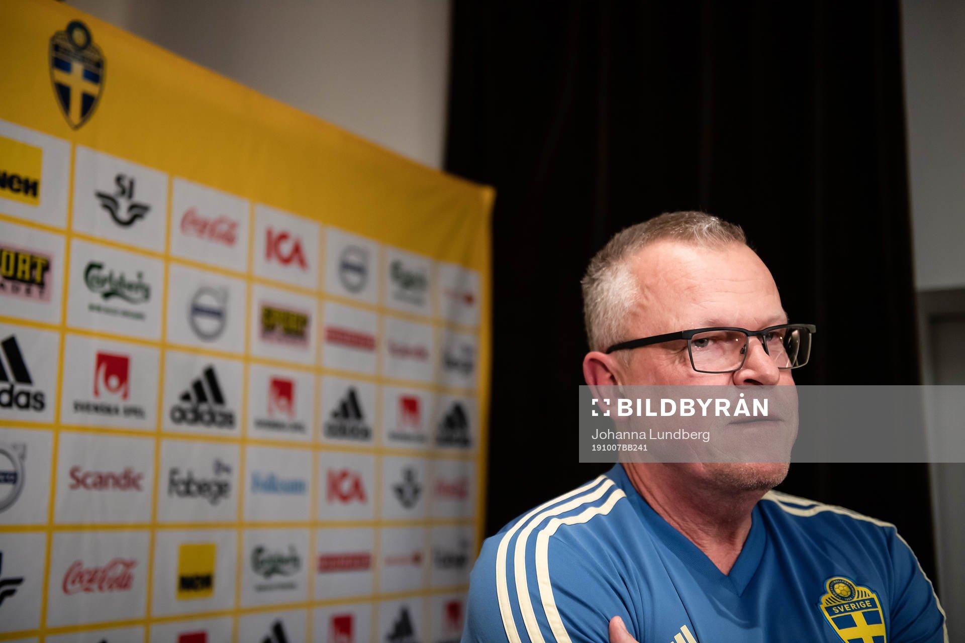 Head coach Janne Andersson of the Swedish national football