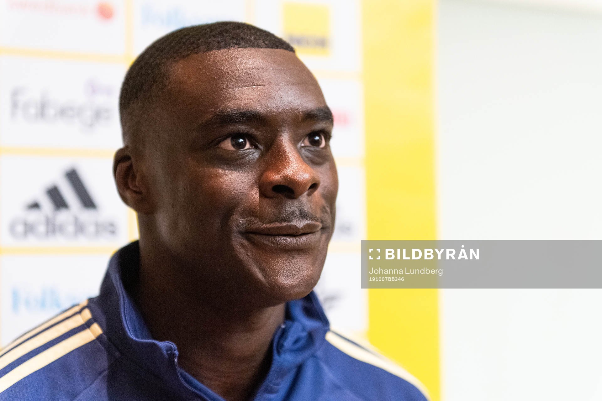 Ken Sema of the Swedish national football team