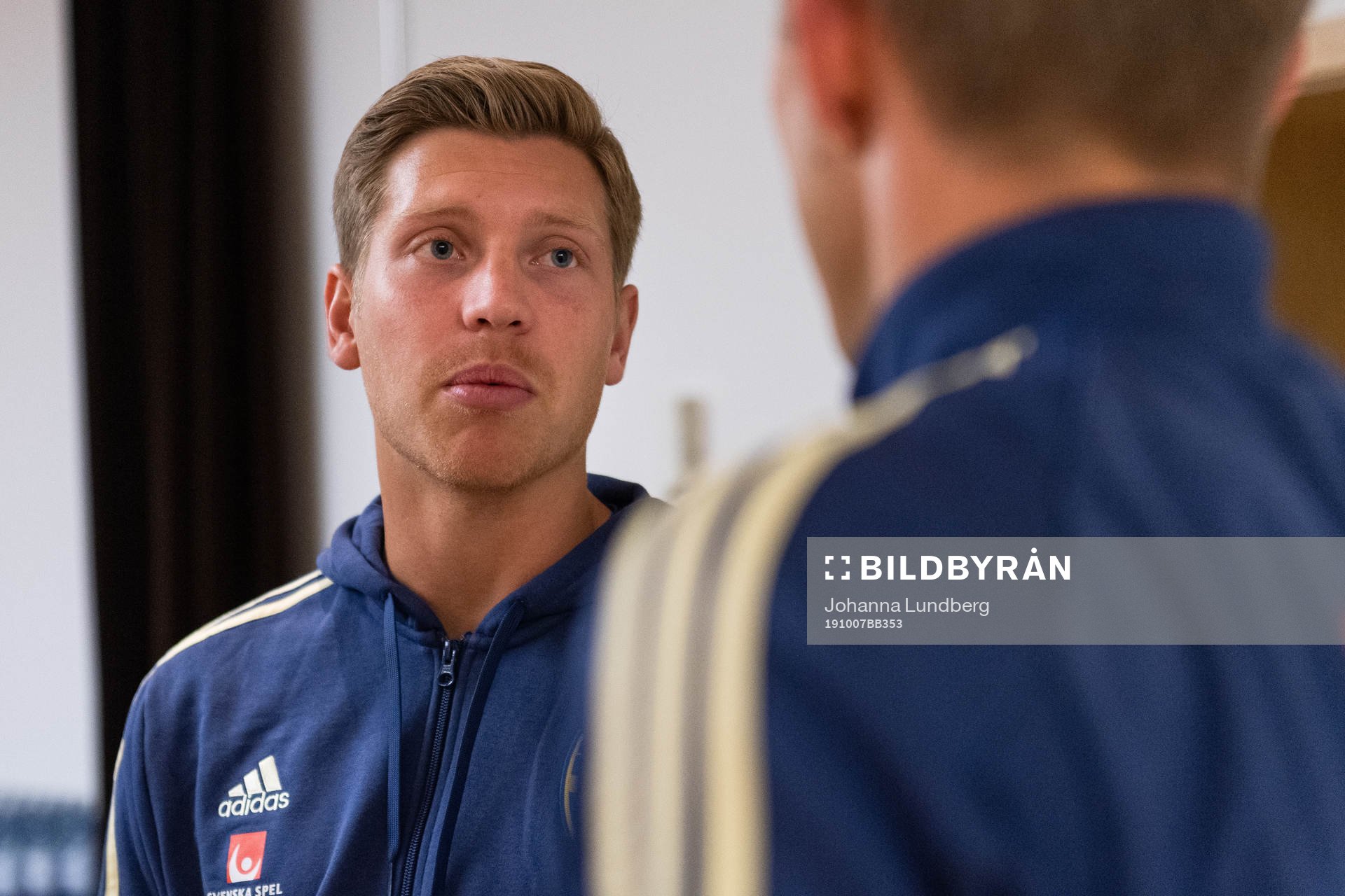 Alexander Fransson of the Swedish national football team
