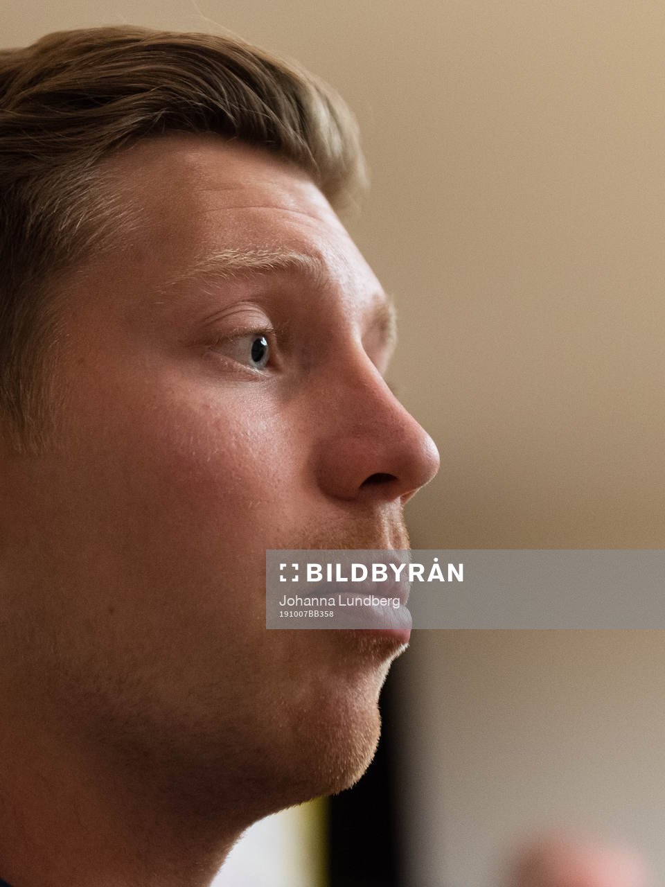 Alexander Fransson of the Swedish national football team