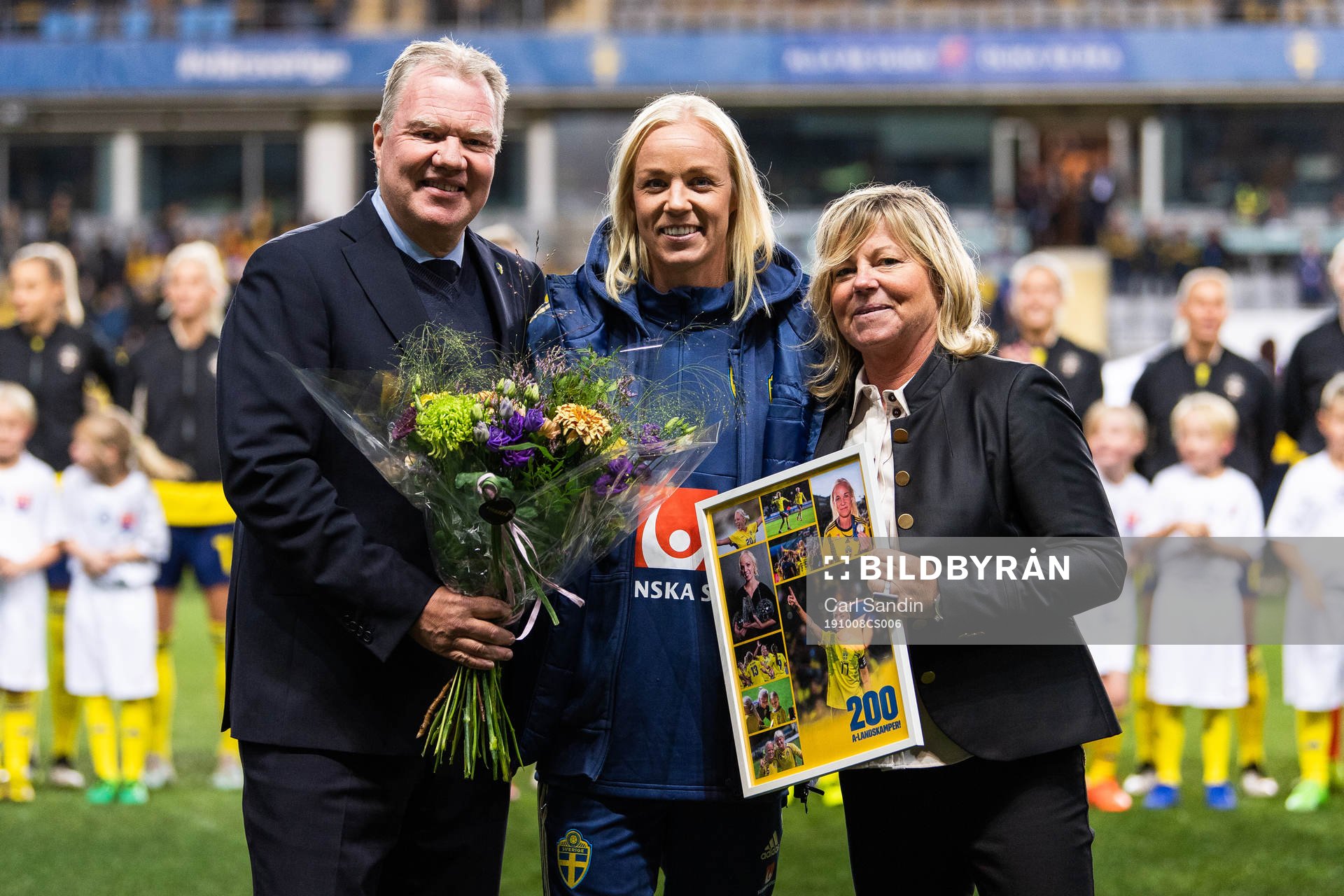 Karl-Erik Nilsson, president of the Swedish Football
