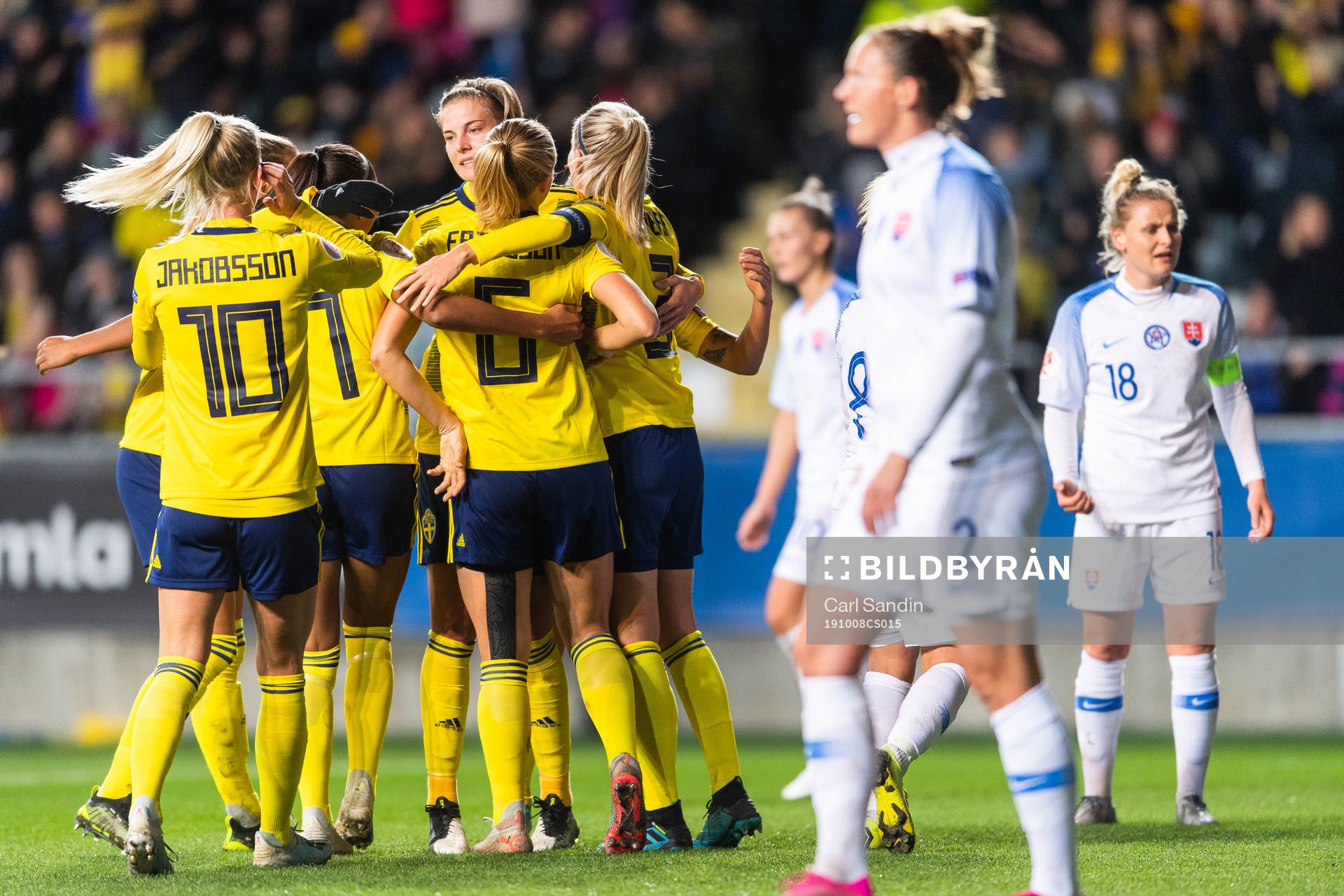 Sofia Jakobsson, Madelen Janogy and Magdalena Eriksson