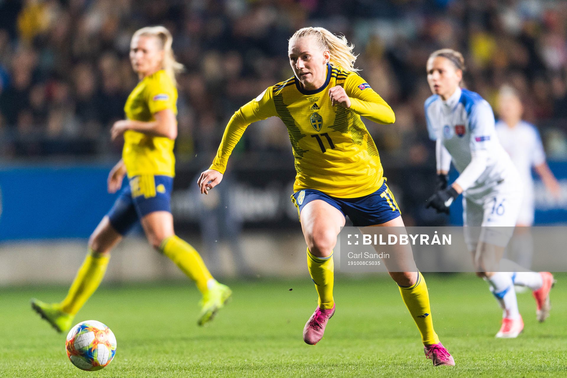 Stina Blackstenius of Sweden