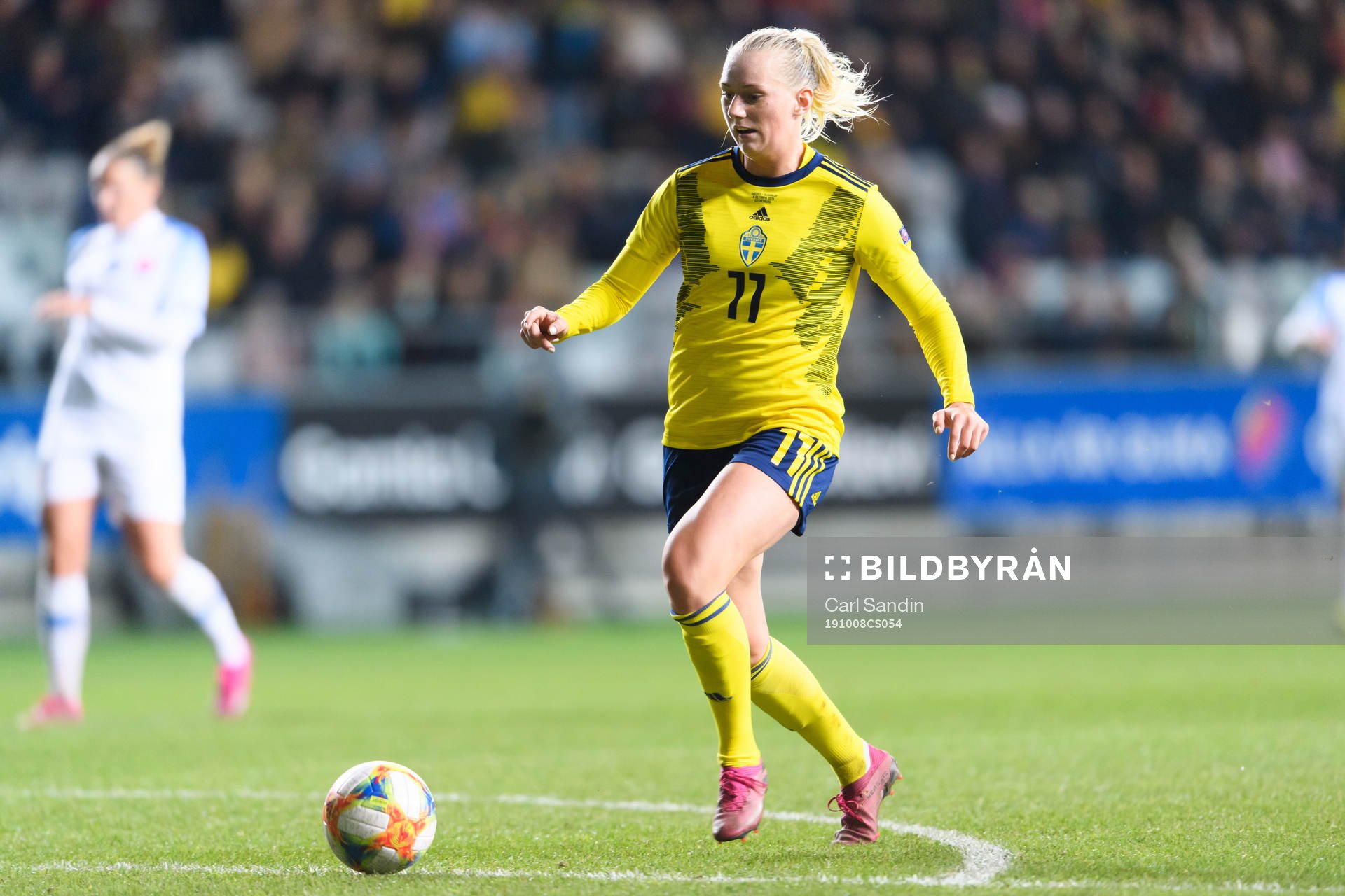 Stina Blackstenius of Sweden