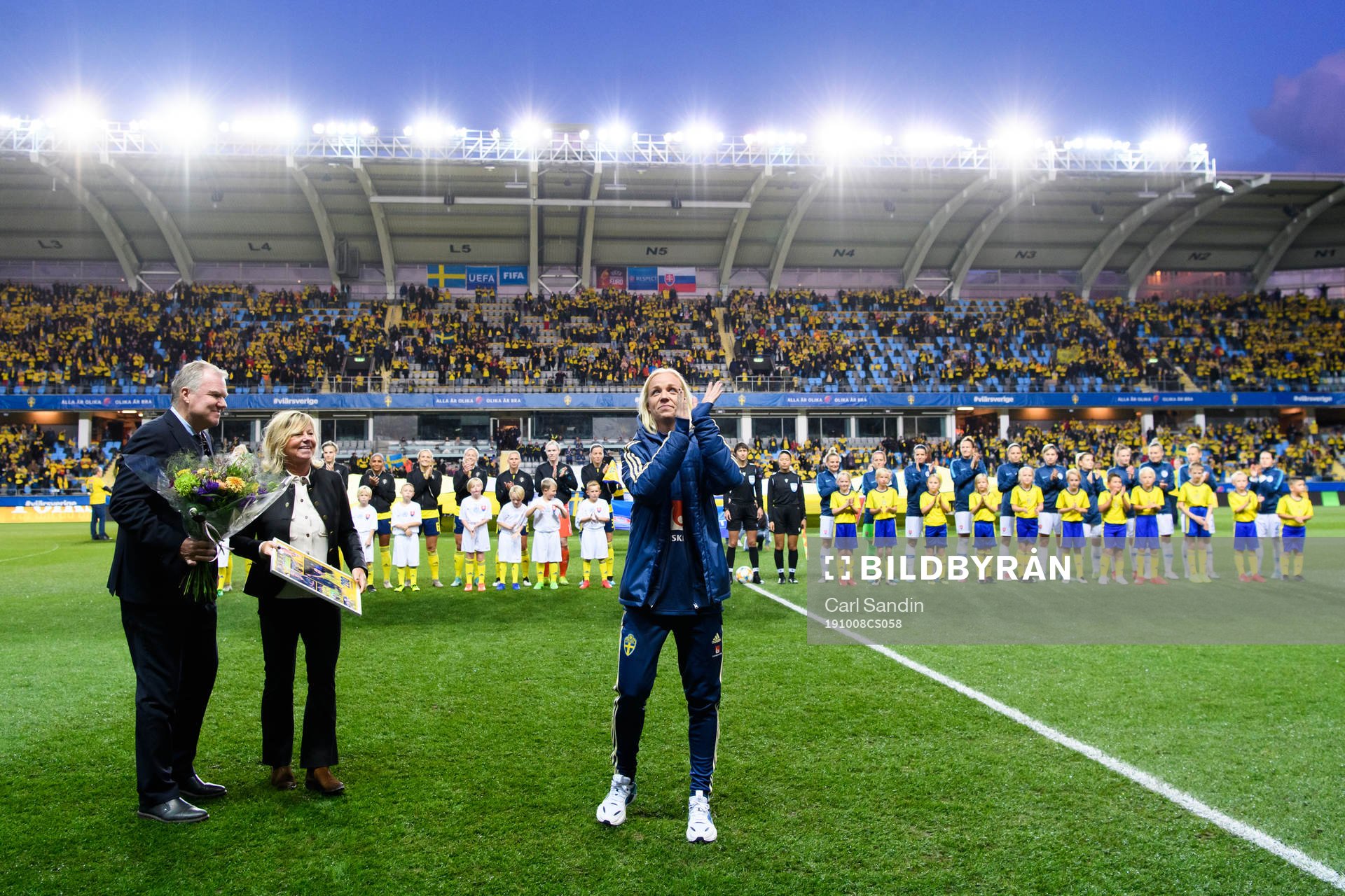 Karl-Erik Nilsson, president of the Swedish Football
