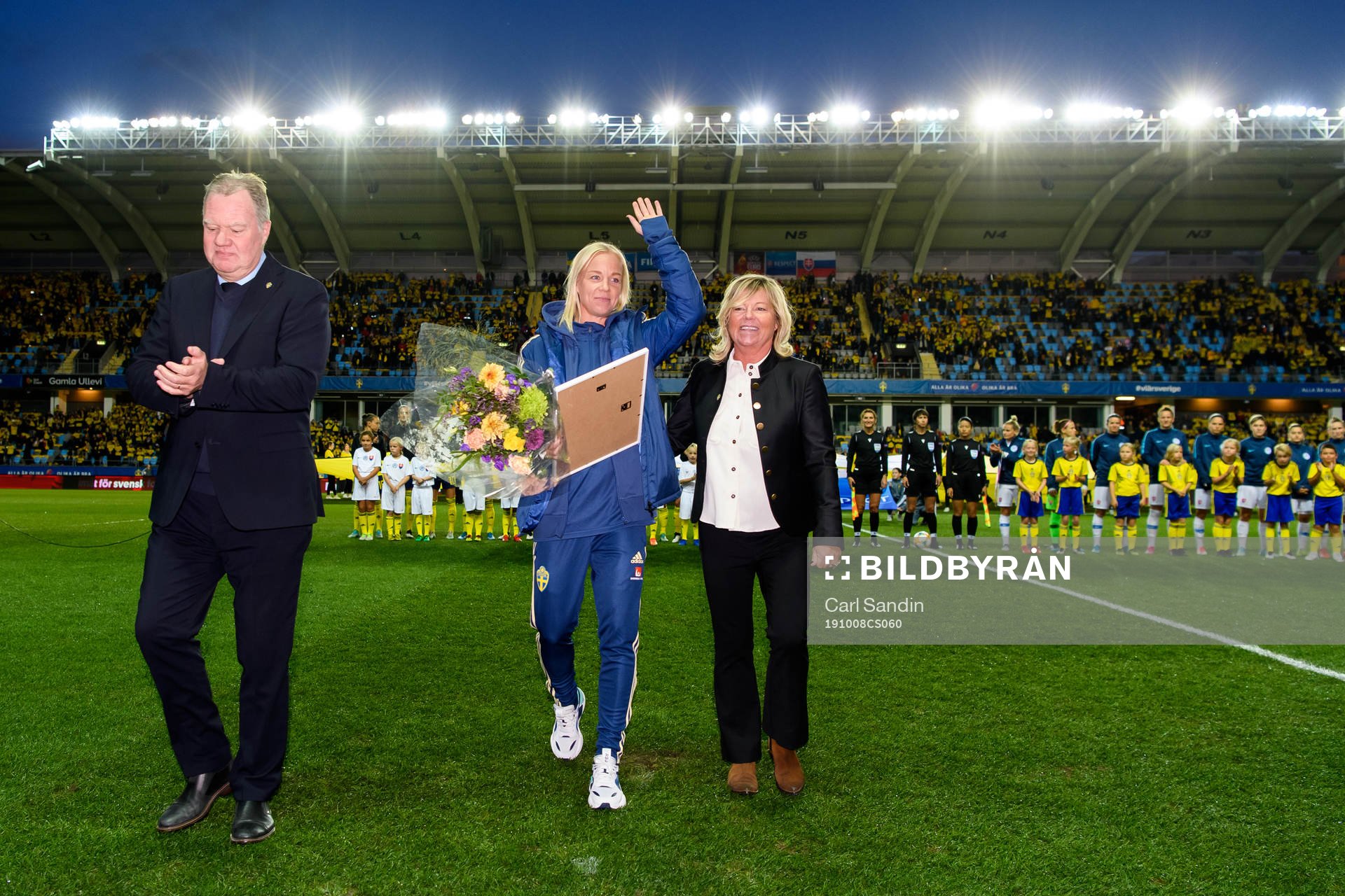 Karl-Erik Nilsson, president of the Swedish Football