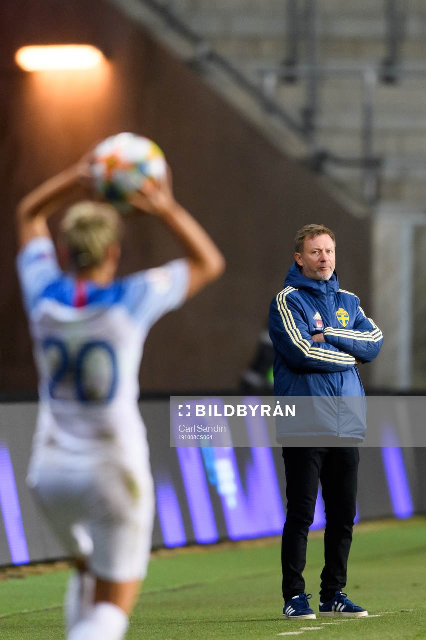 Head coach Peter Gerhardsson of Sweden
