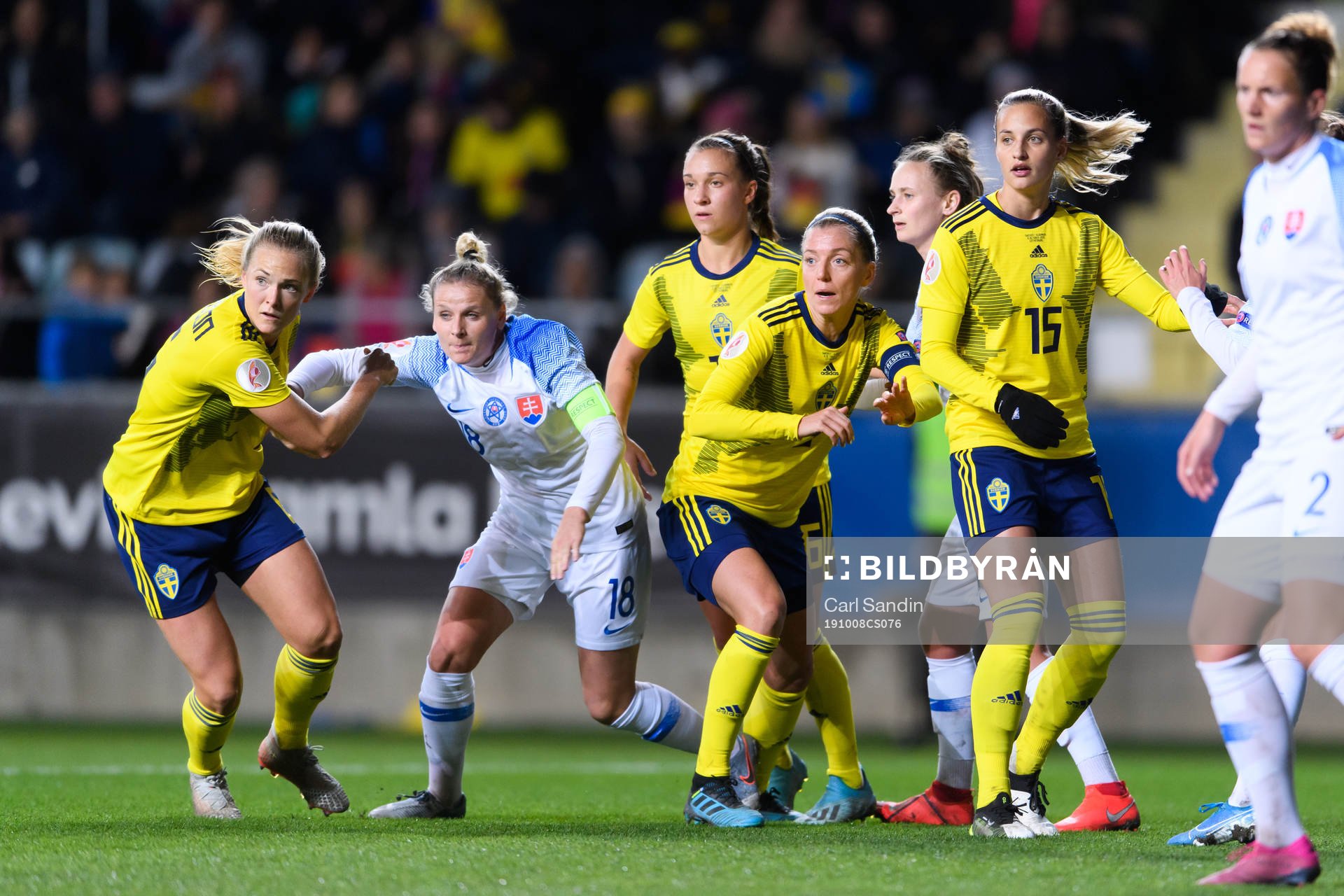 Magdalena Eriksson of Sweden, Dominika Skorvankova of