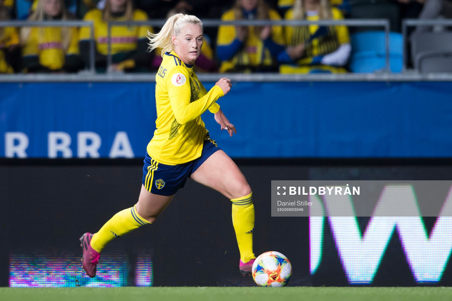 Stina Blackstenius of Sweden