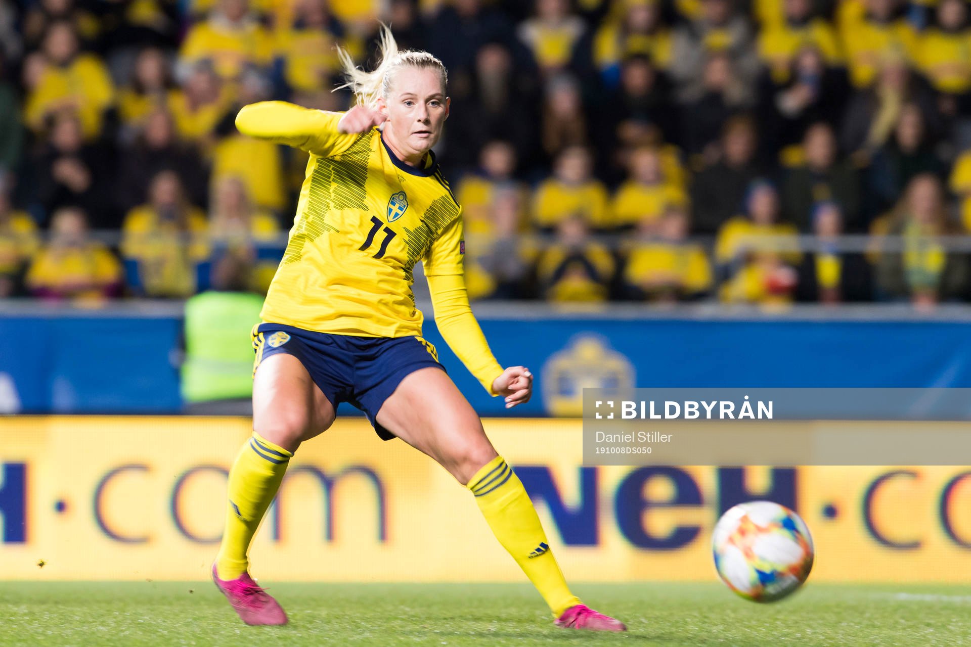 Stina Blackstenius of Sweden