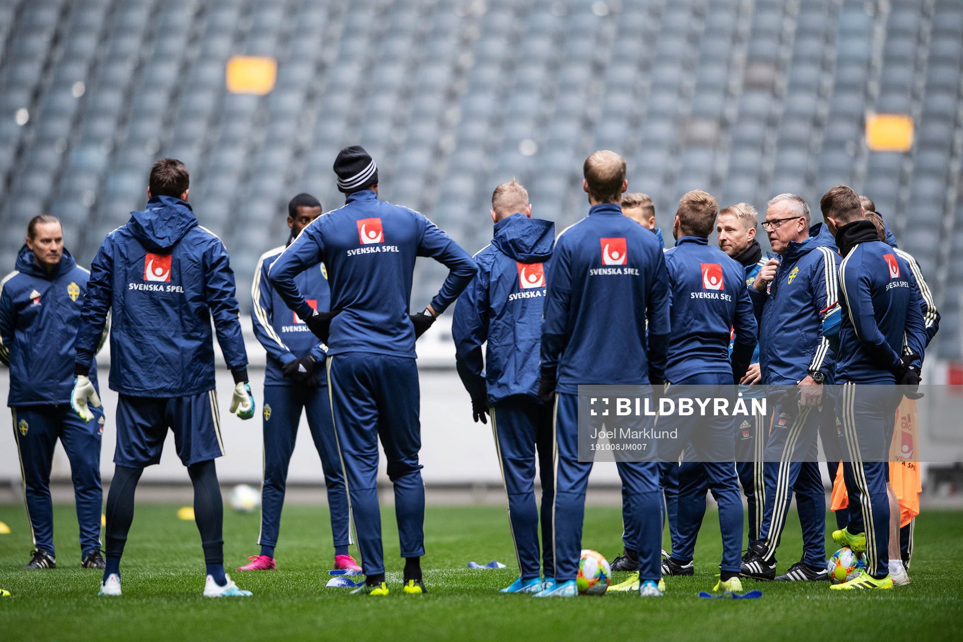 Head coach Janne Andersson of the Swedish national football