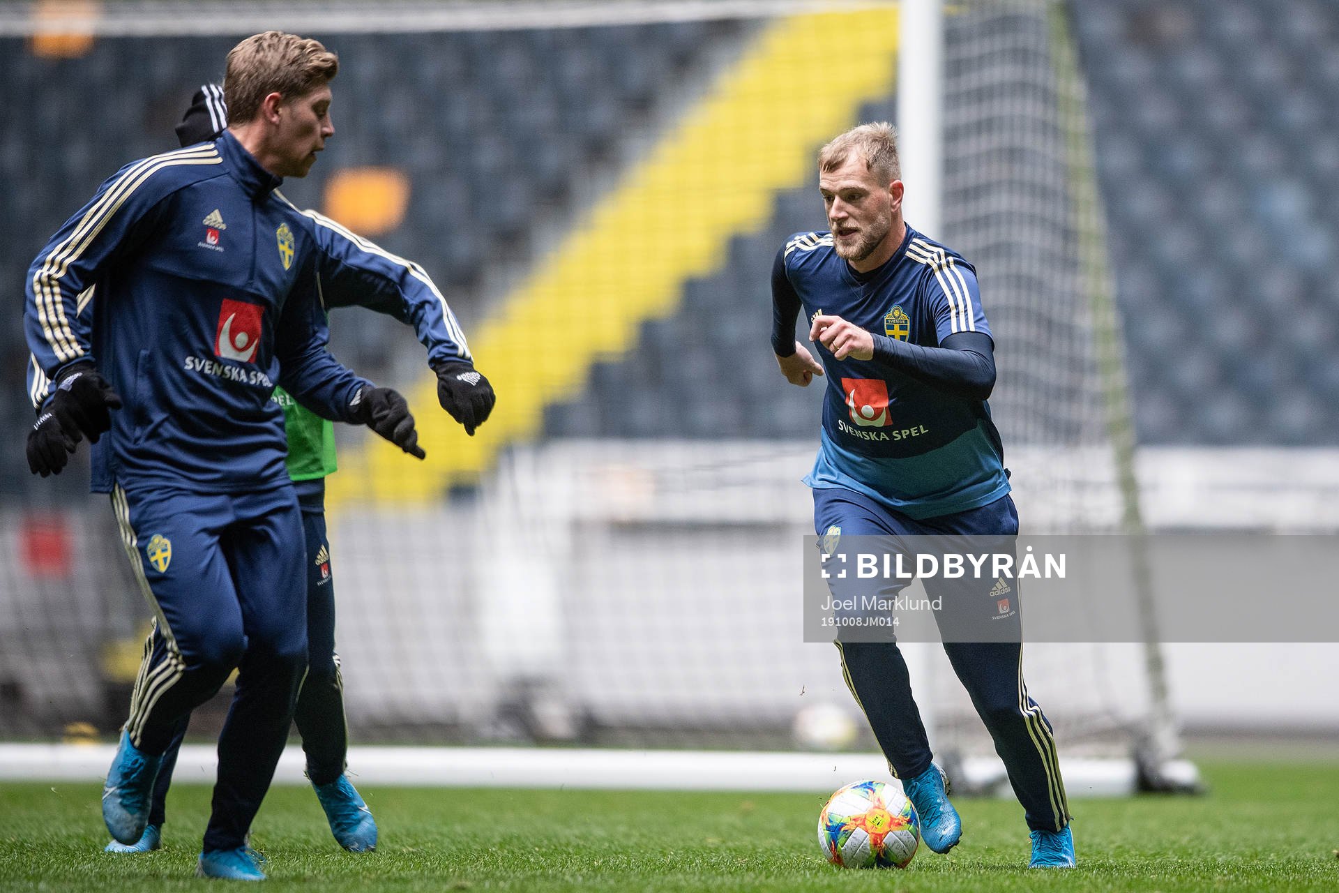 John Guidetti of the Swedish national football team