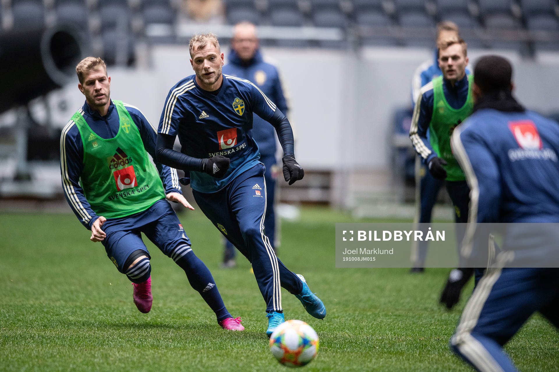 John Guidetti of the Swedish national football team