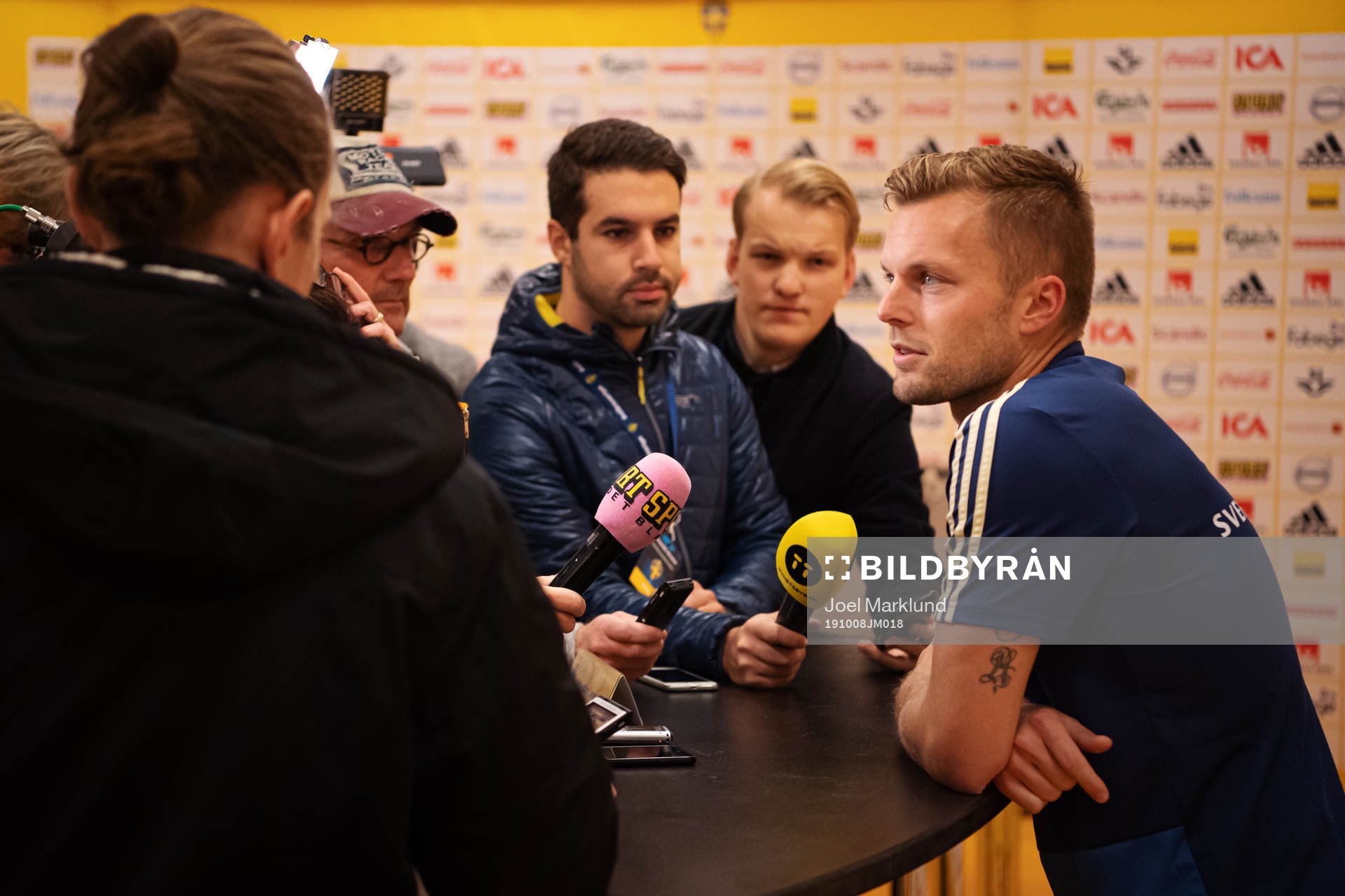 Sebastian Larsson of the Swedish national football team is