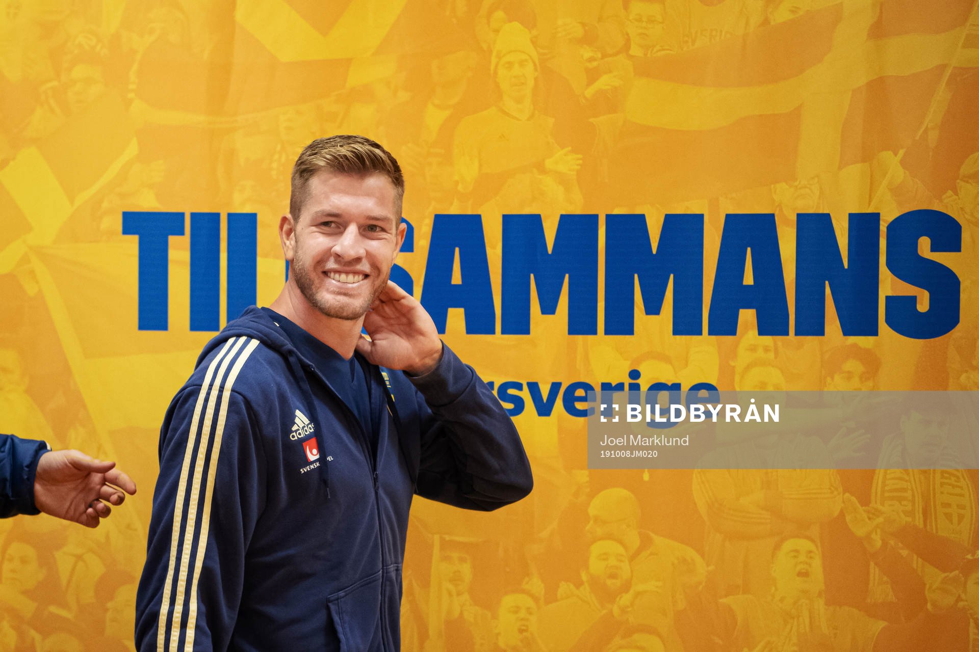 Riccardo Gagliolo of the Swedish national football team
