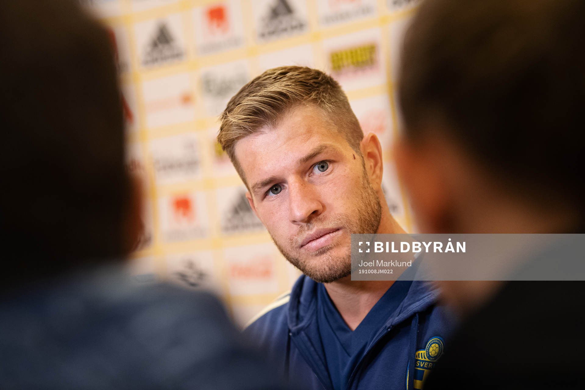 Riccardo Gagliolo of the Swedish national football team