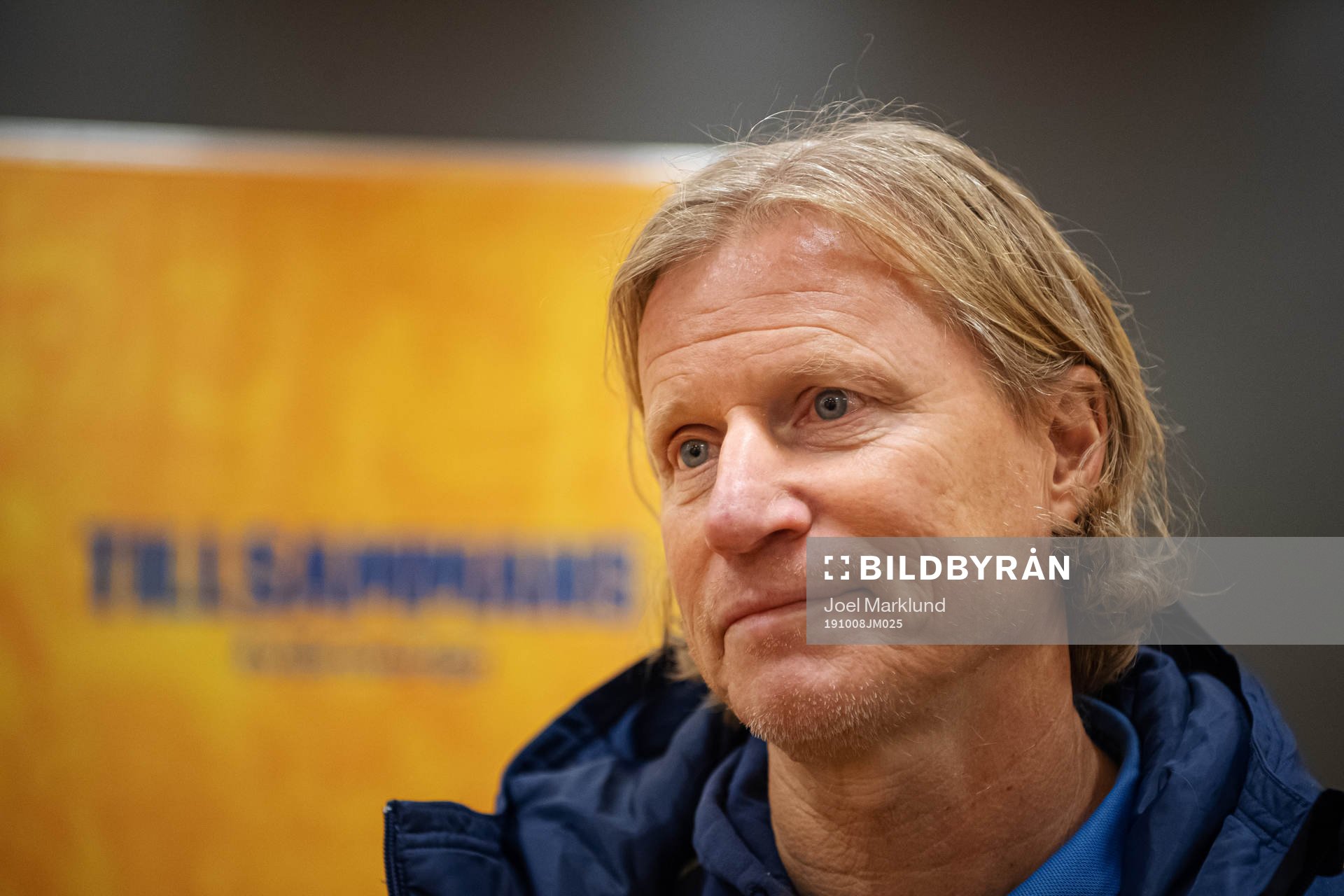 Team manager Stefan Pettersson of the Swedish national
