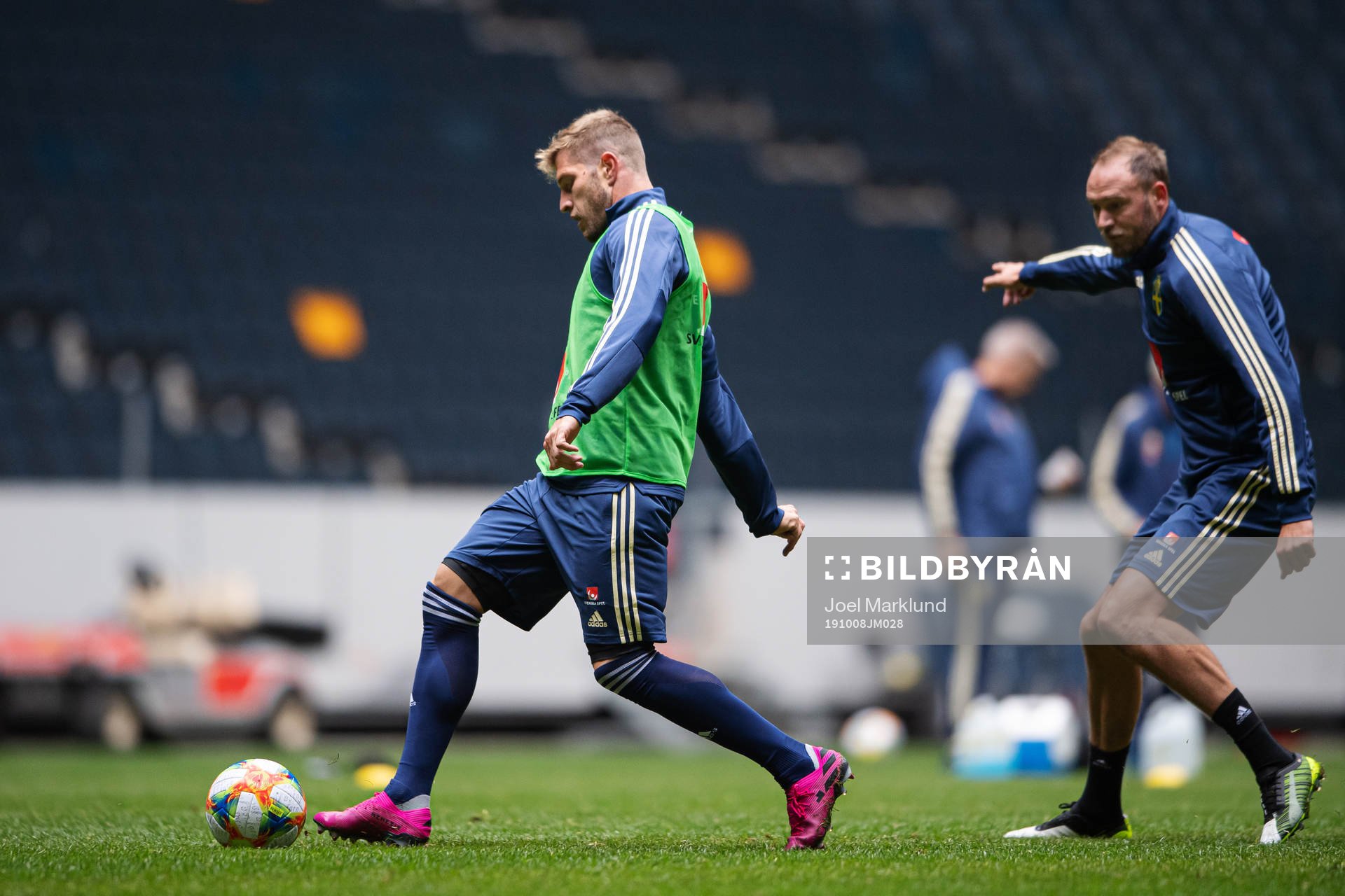 Riccardo Gagliolo and Andreas Granqvist of the Swedish