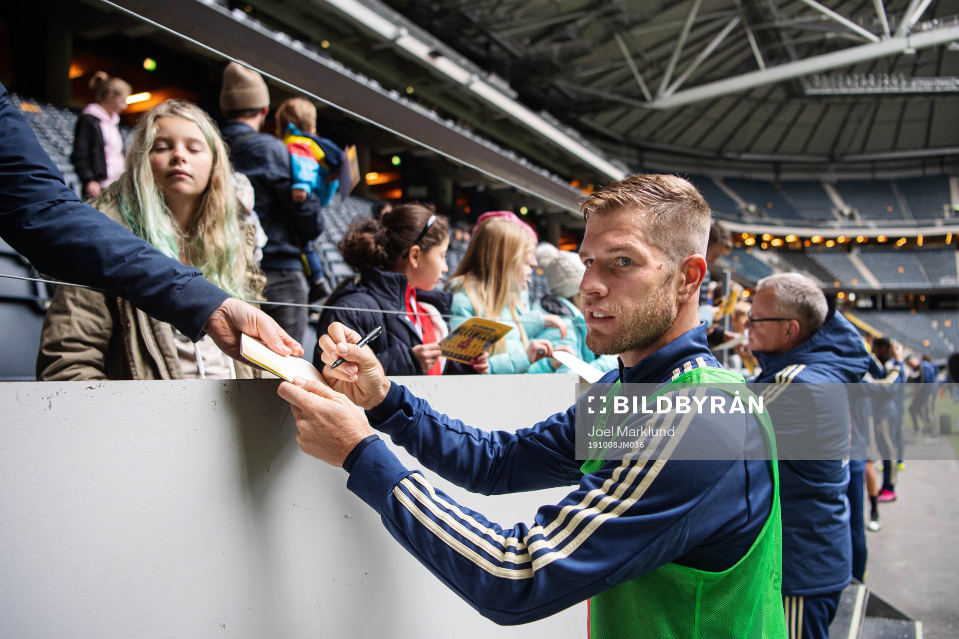 Riccardo Gagliolo of the Swedish national football team