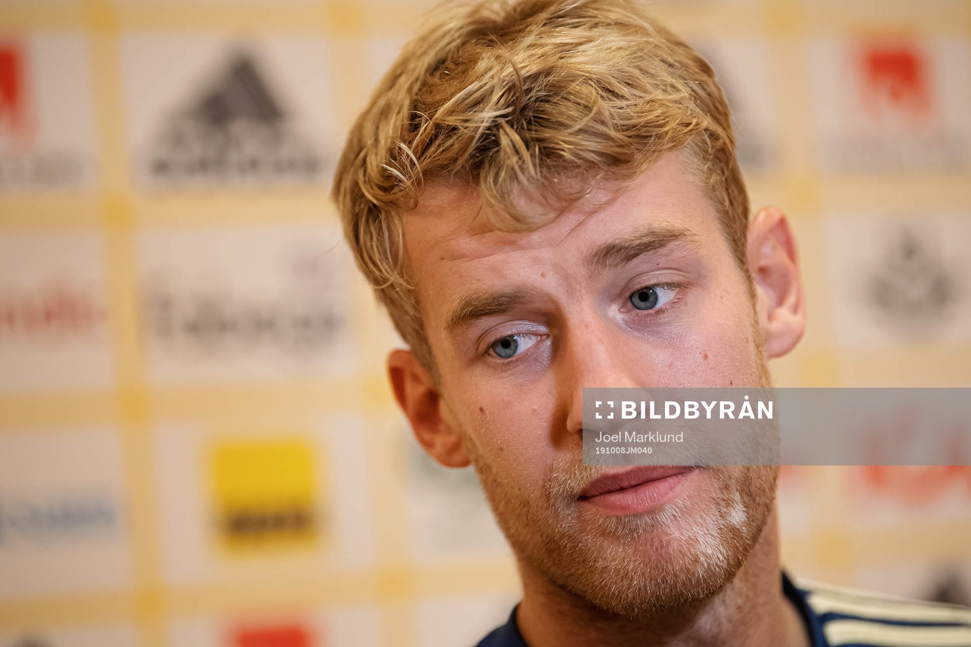 Filip Helander of the Swedish national football team