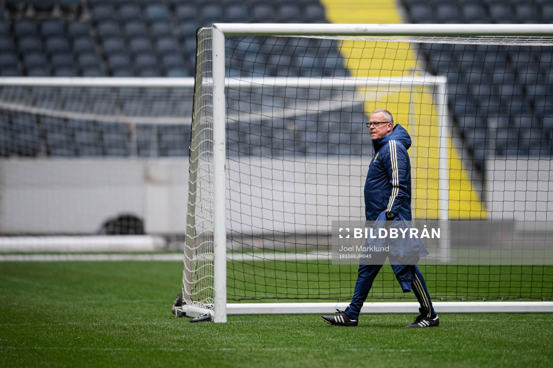 Head coach Janne Andersson of the Swedish national football